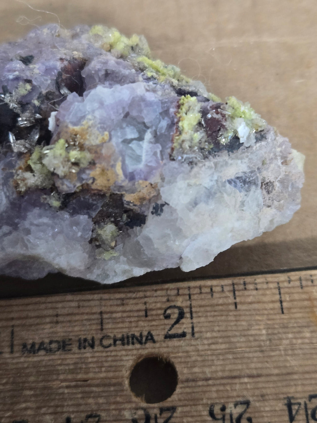 Carlhintzeite fluorite pyromorphite