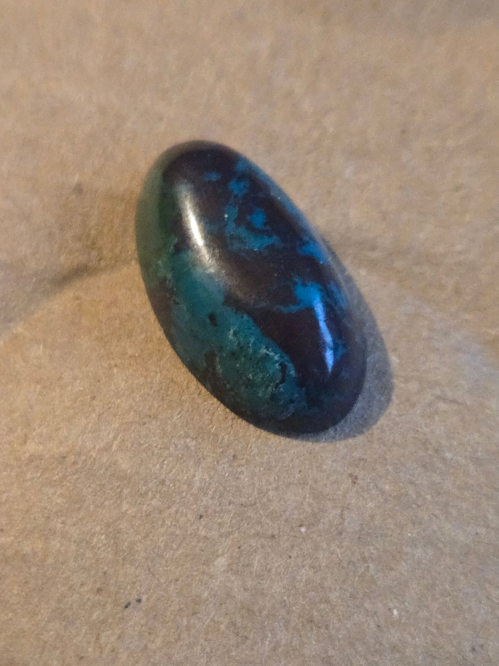 Chrysocolla cabochon