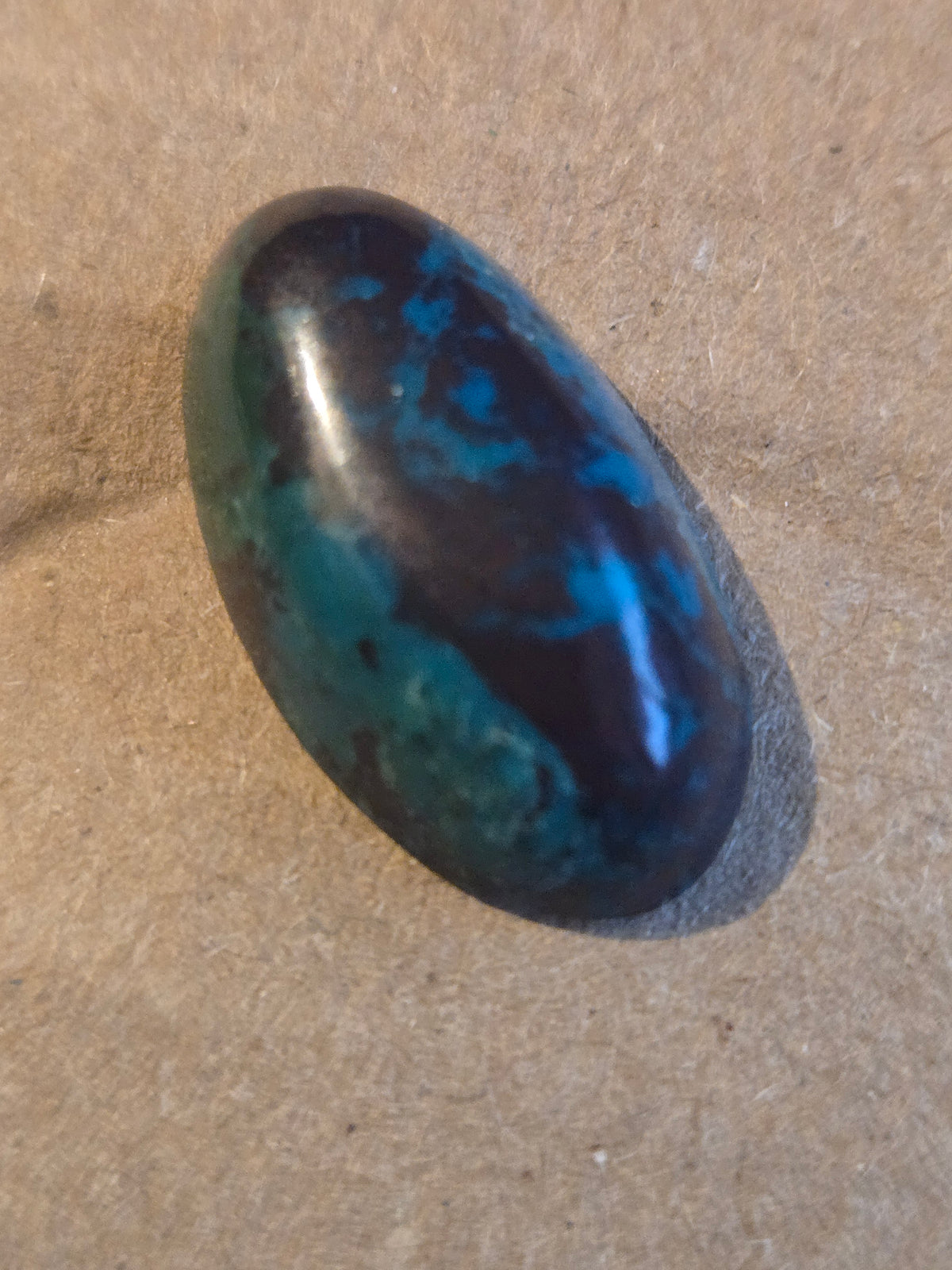Chrysocolla cabochon