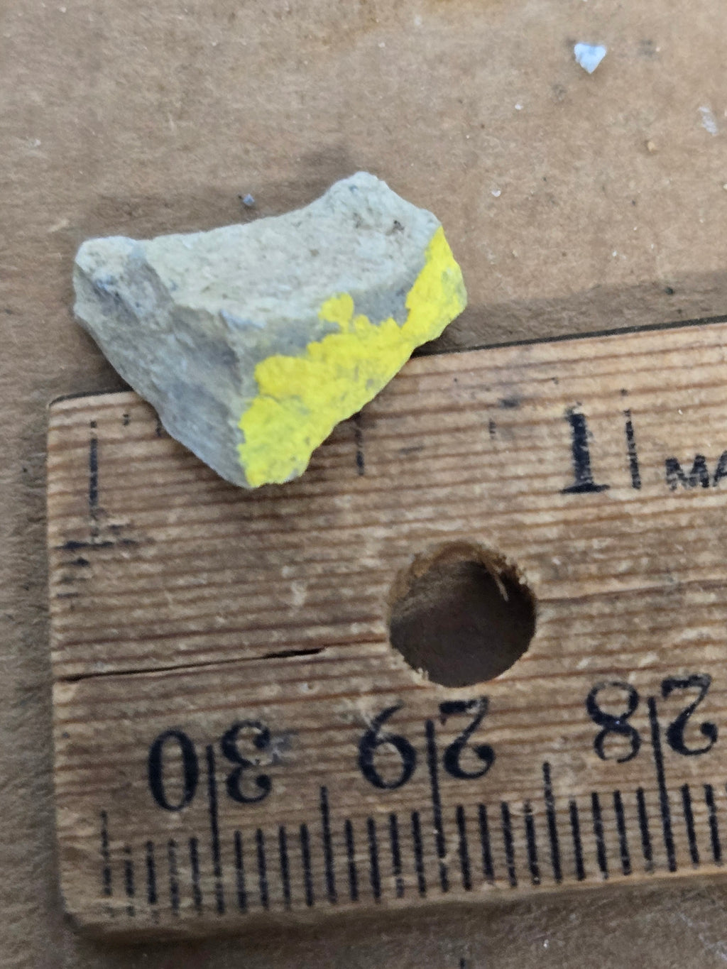 Carnotite specimen