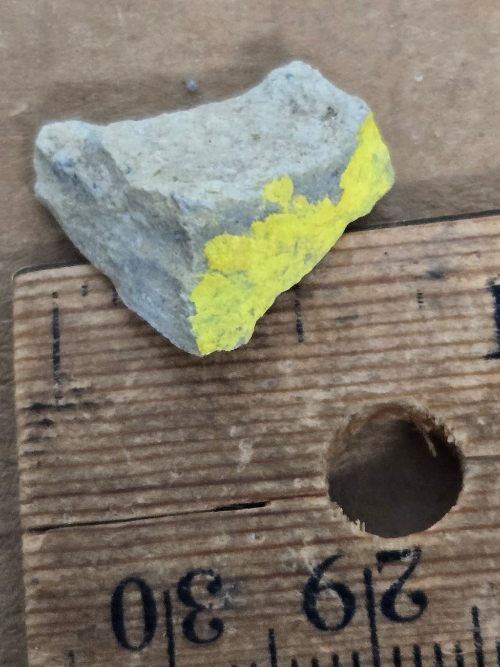 Carnotite specimen