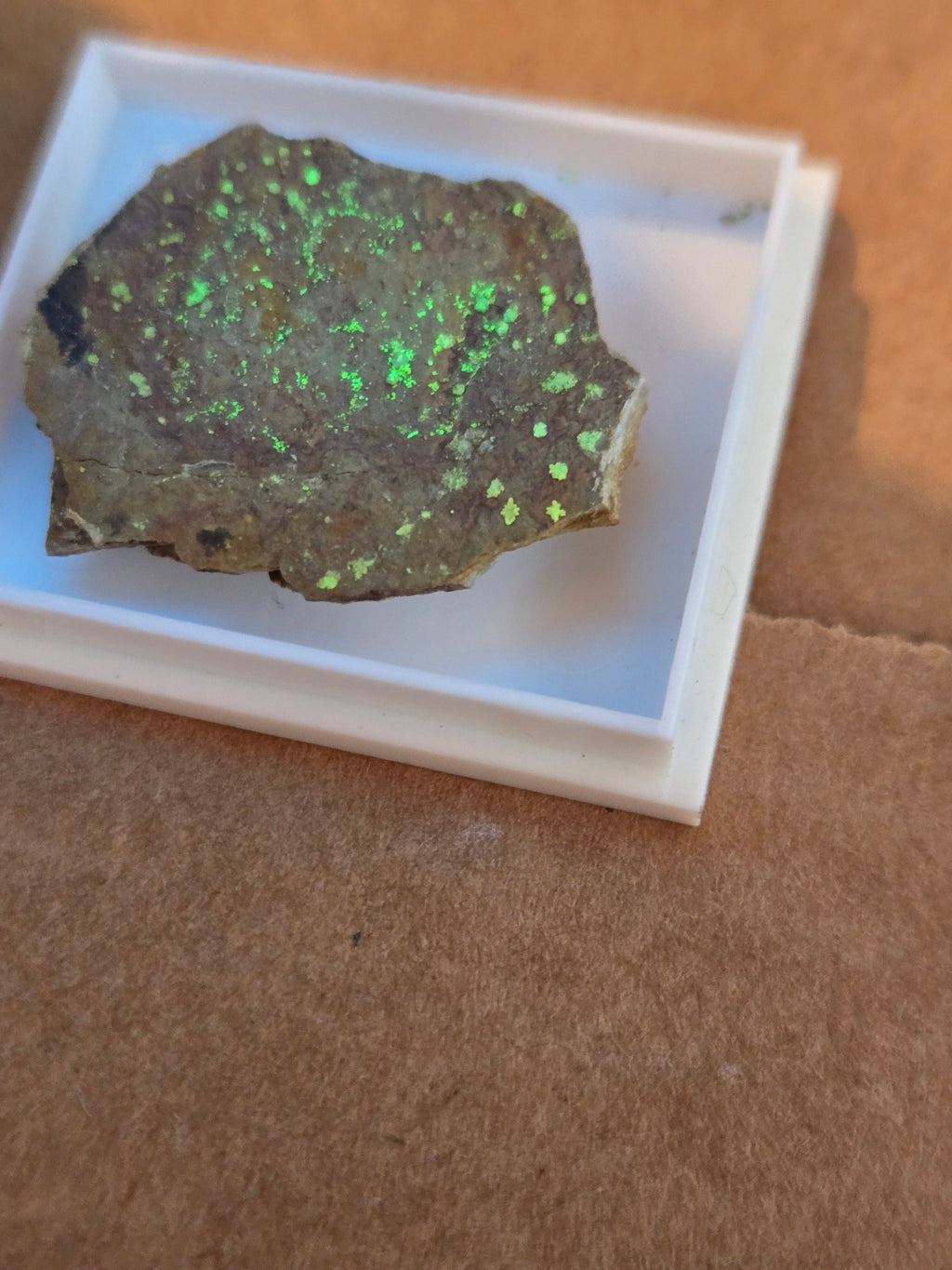 Abernathyite with heinrichite