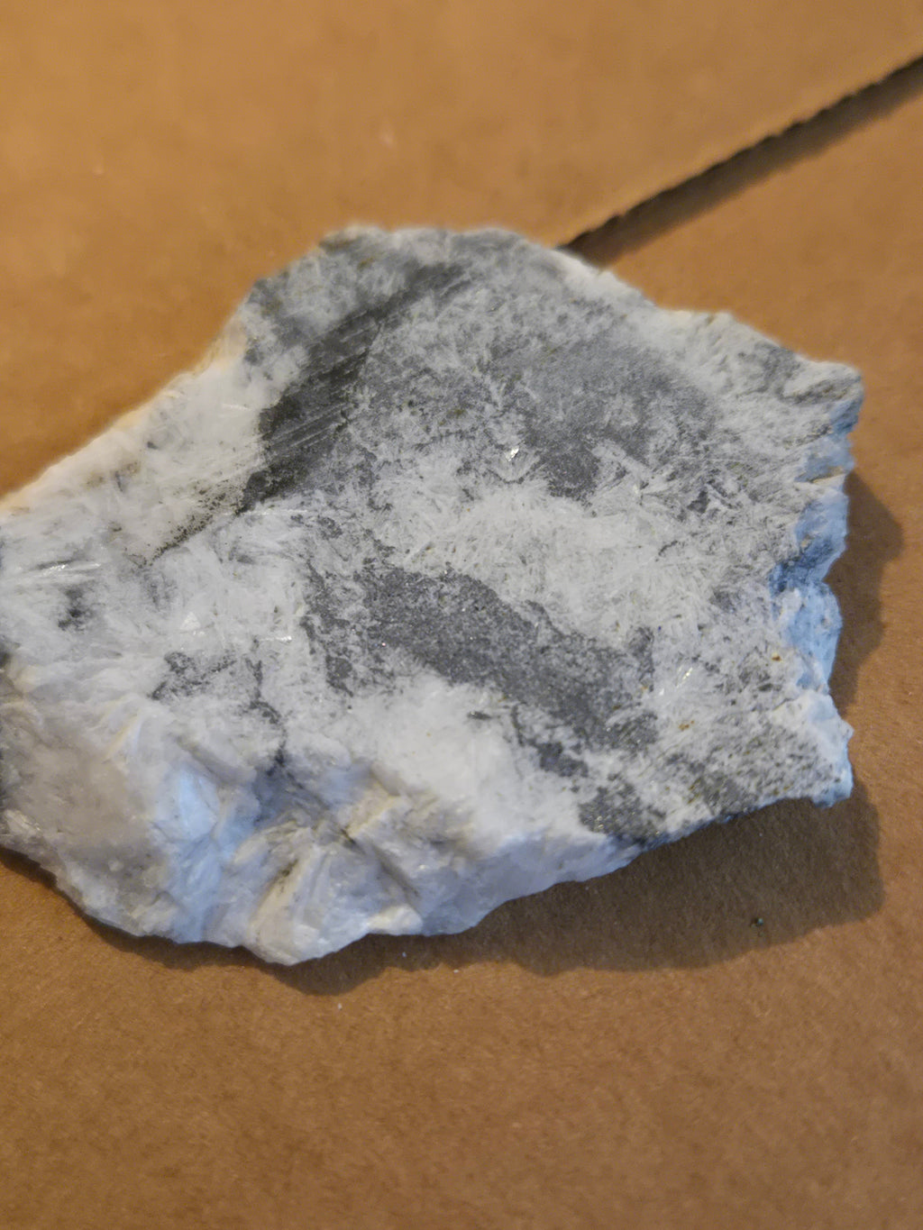 Acanthite with silver