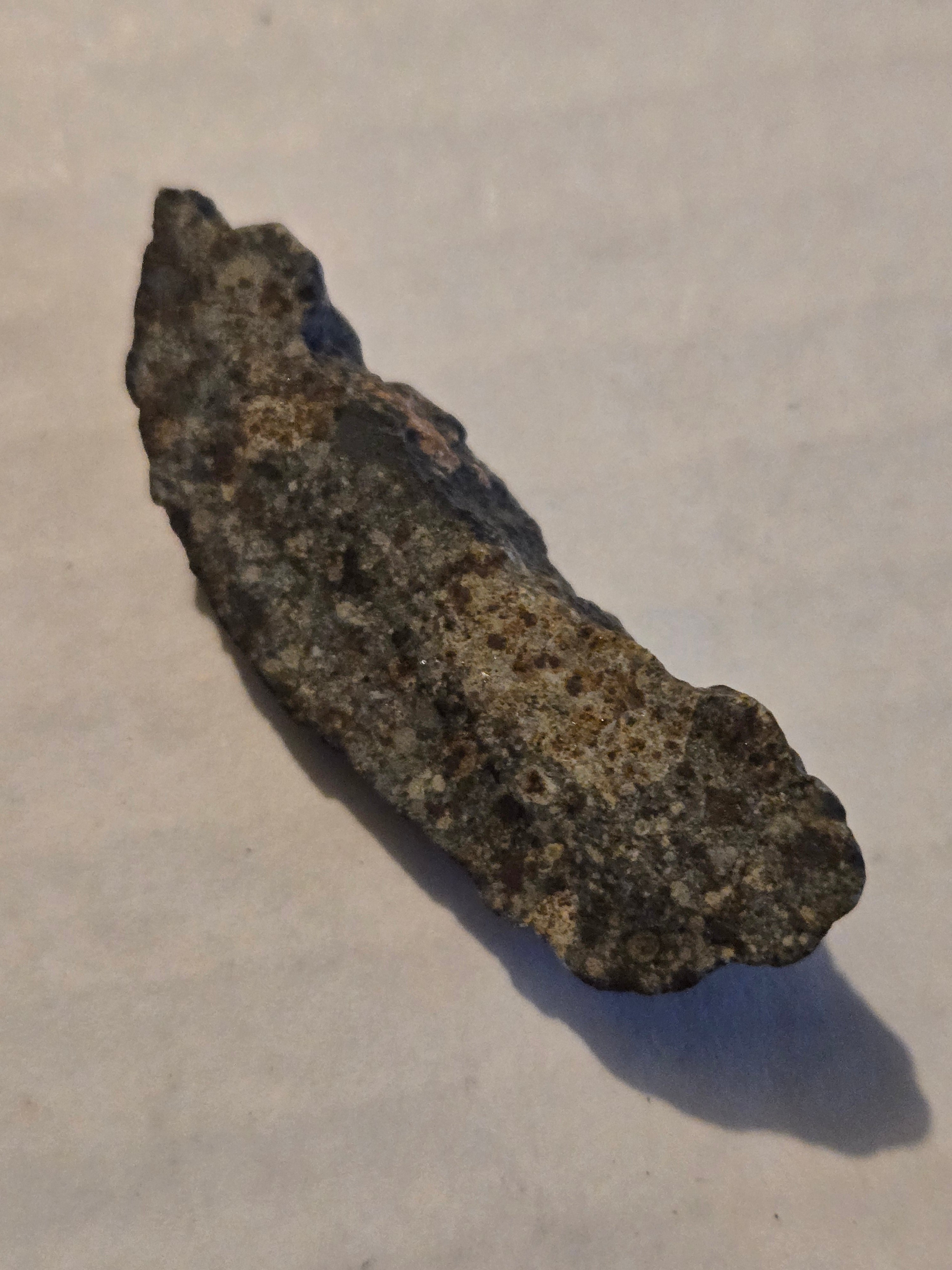 Agoudal meteorite specimen