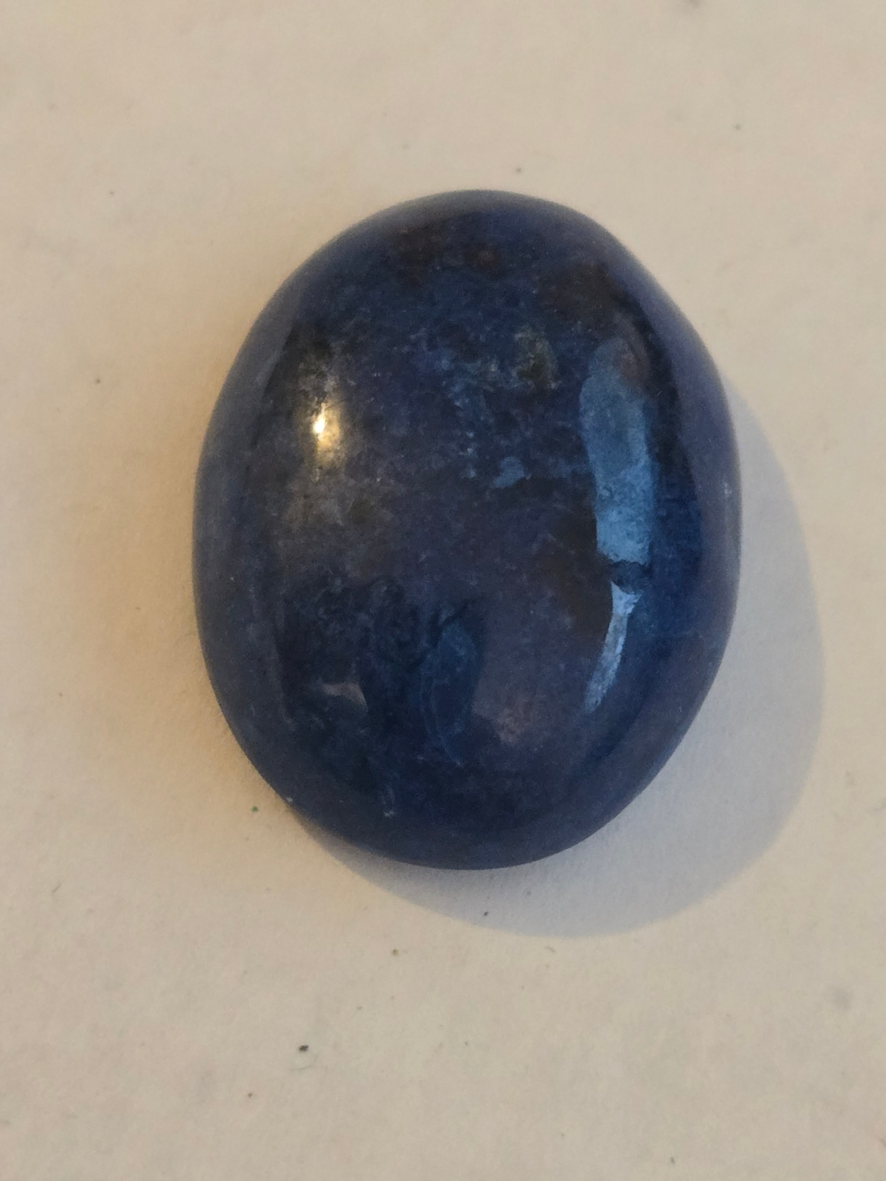 Ajoite Shattuckite Cabochon