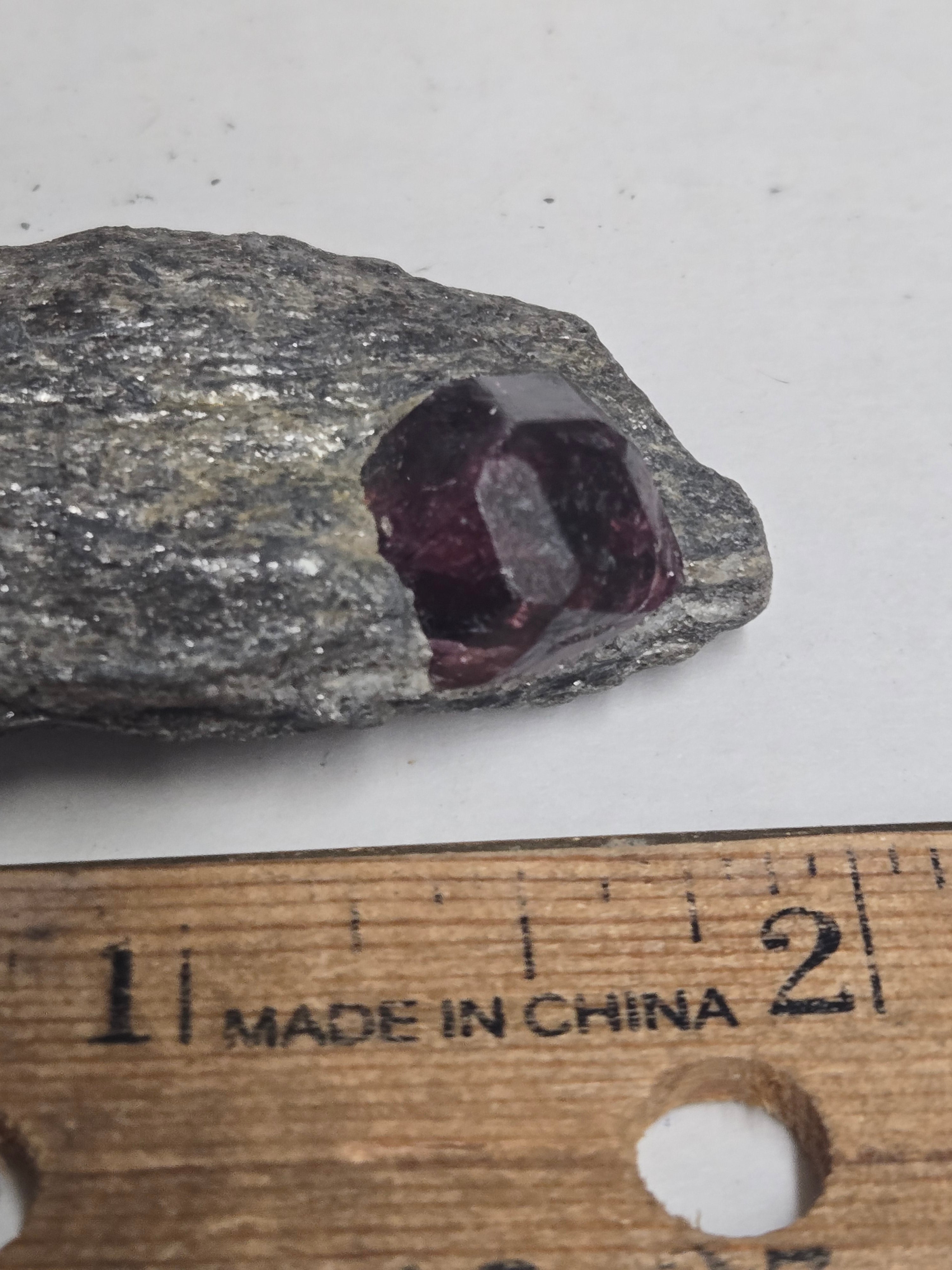 Almandine garnet
