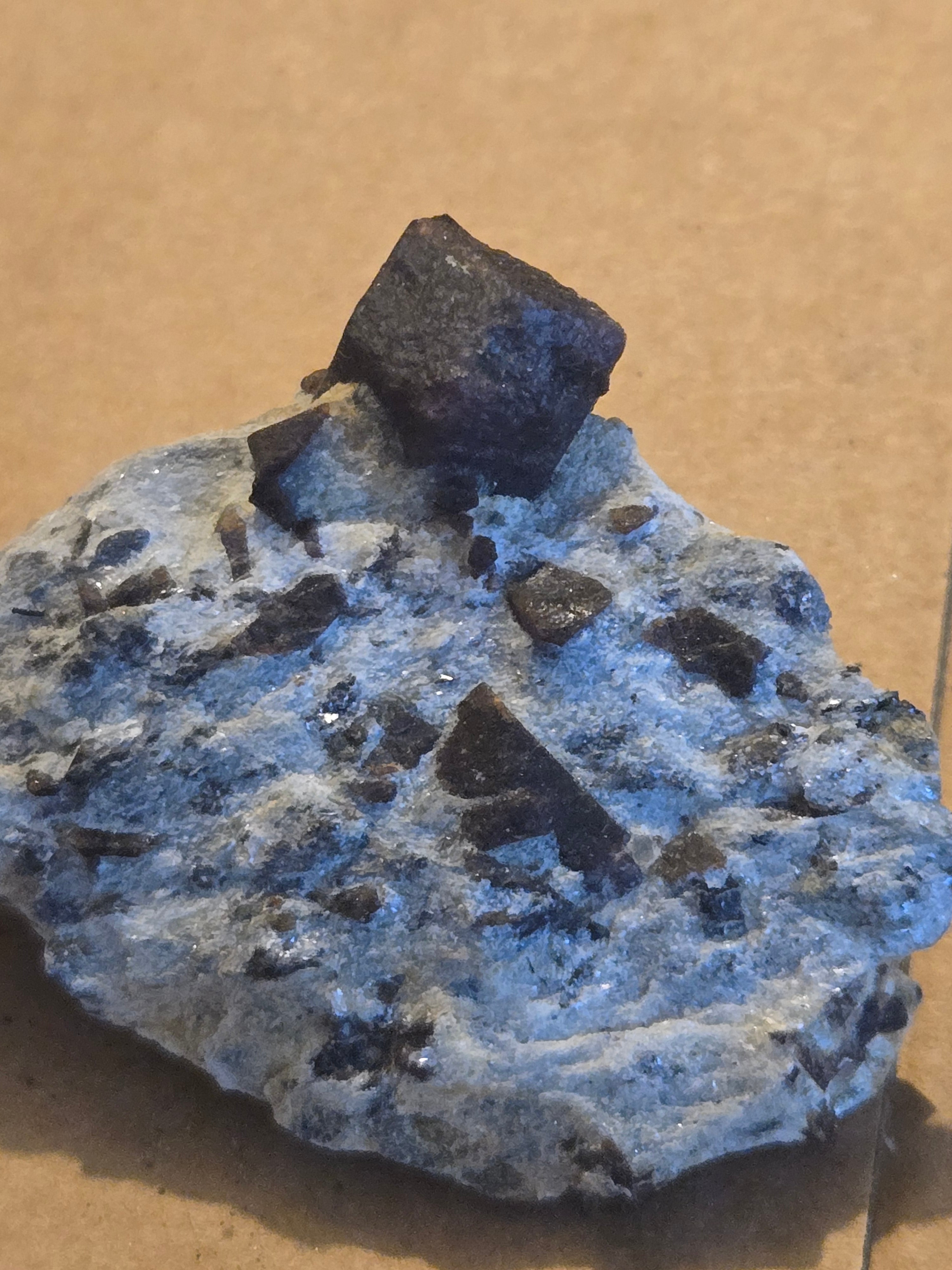Almandine garnet