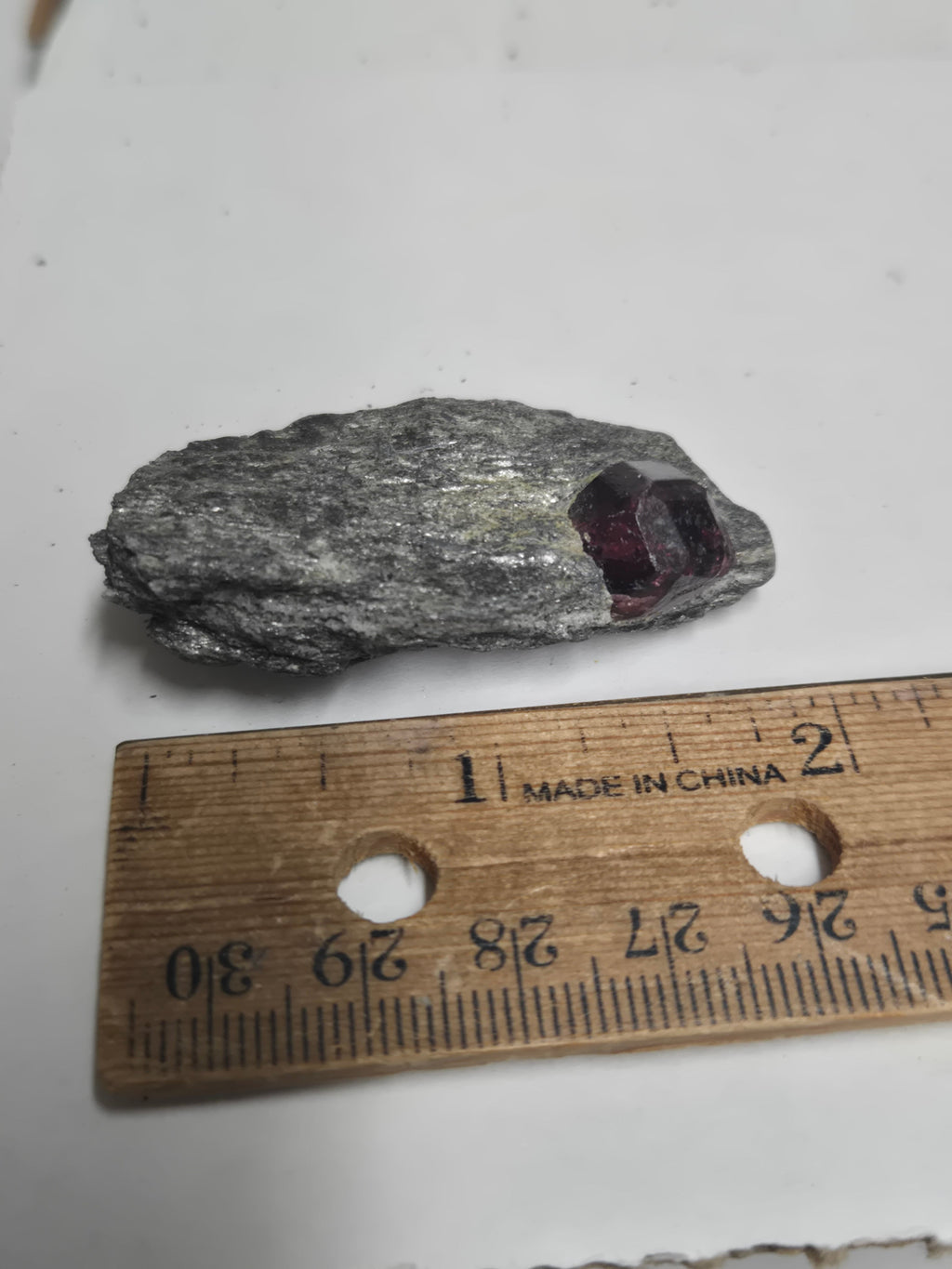 Almandine garnet