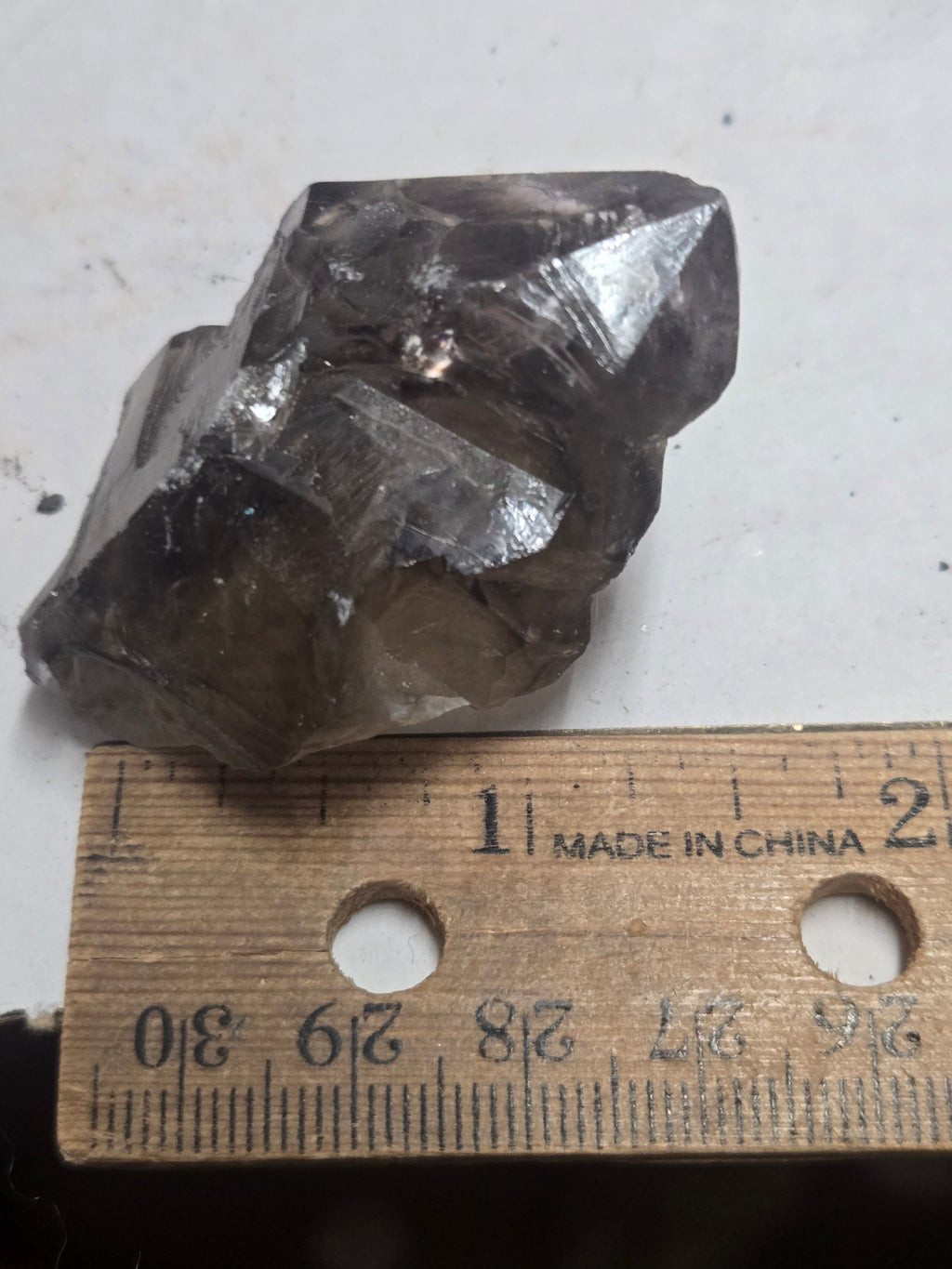 Amethyst half smoky