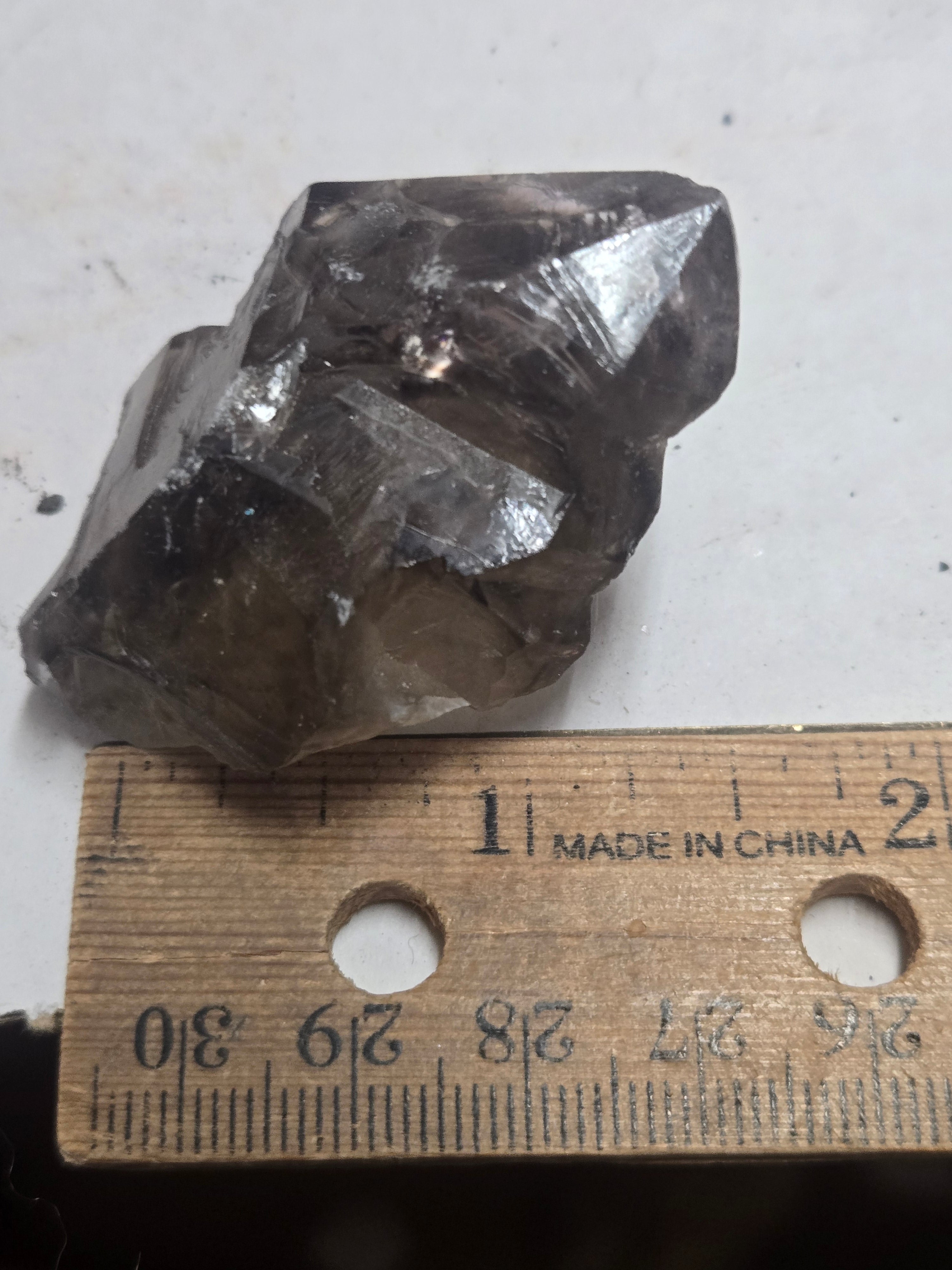 Amethyst half smoky
