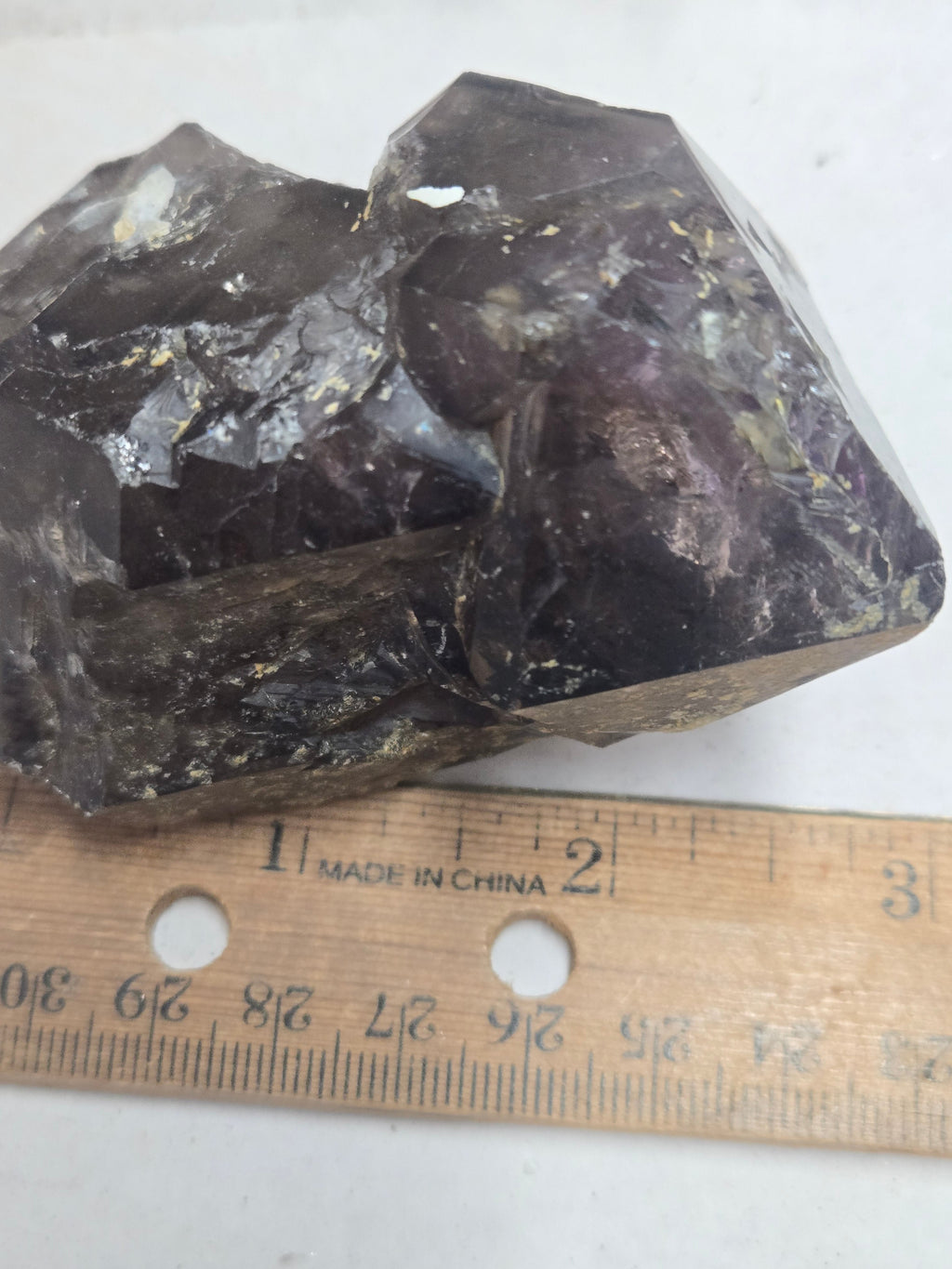 Amethyst Smoky crystal