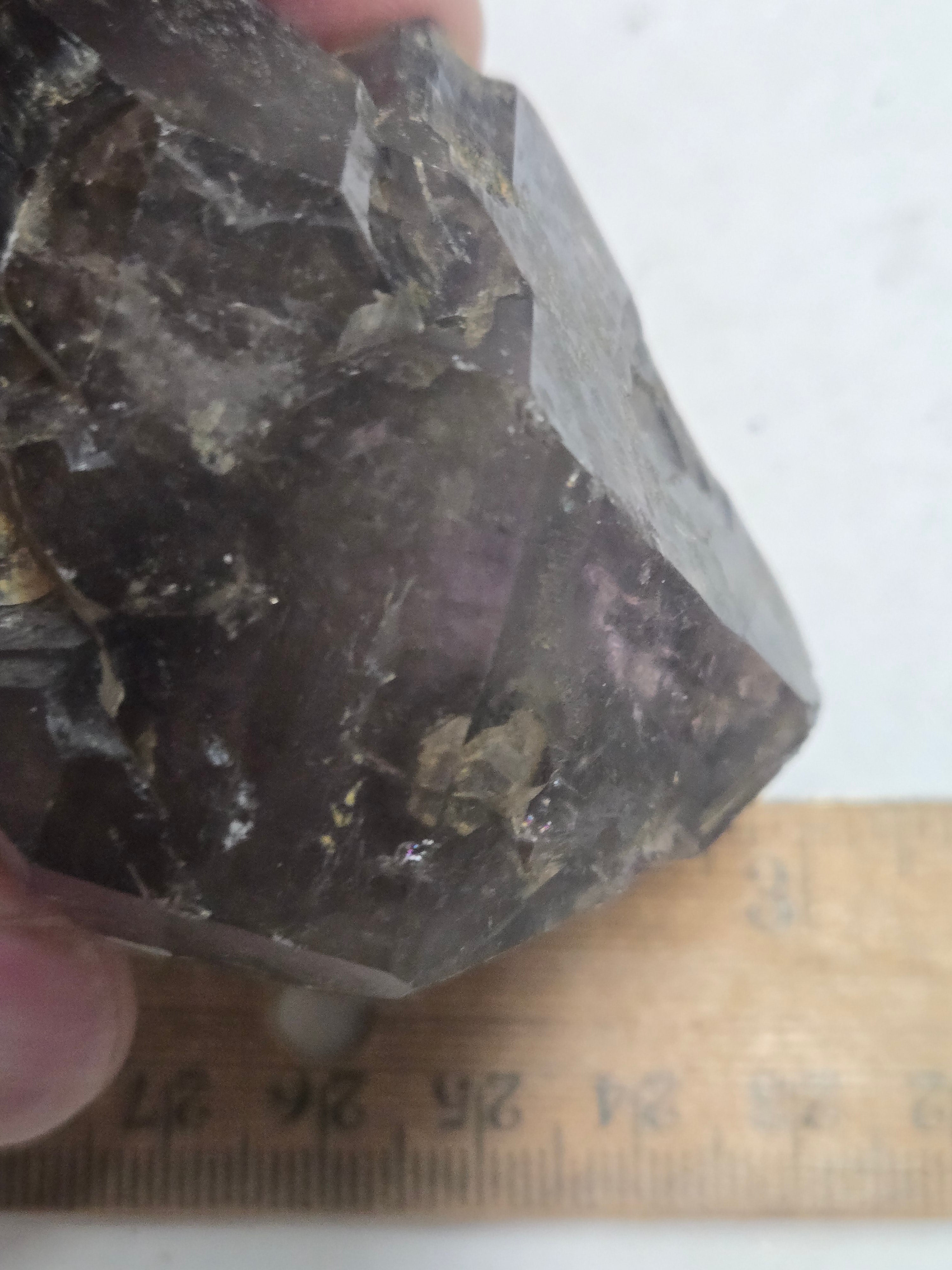 Amethyst Smoky crystal
