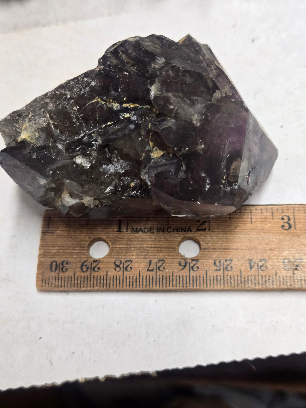 Amethyst Smoky crystal