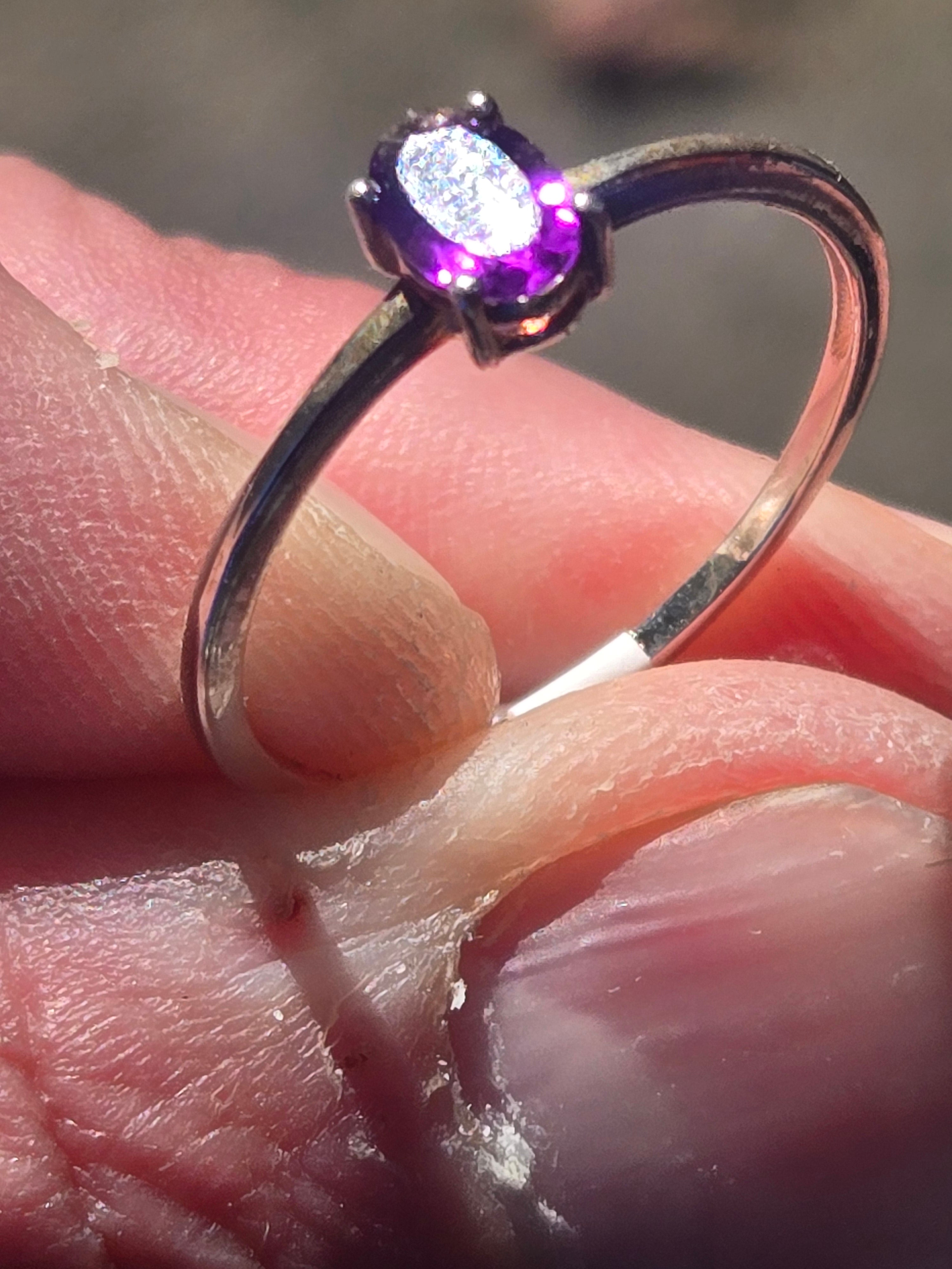 Amethyst ring