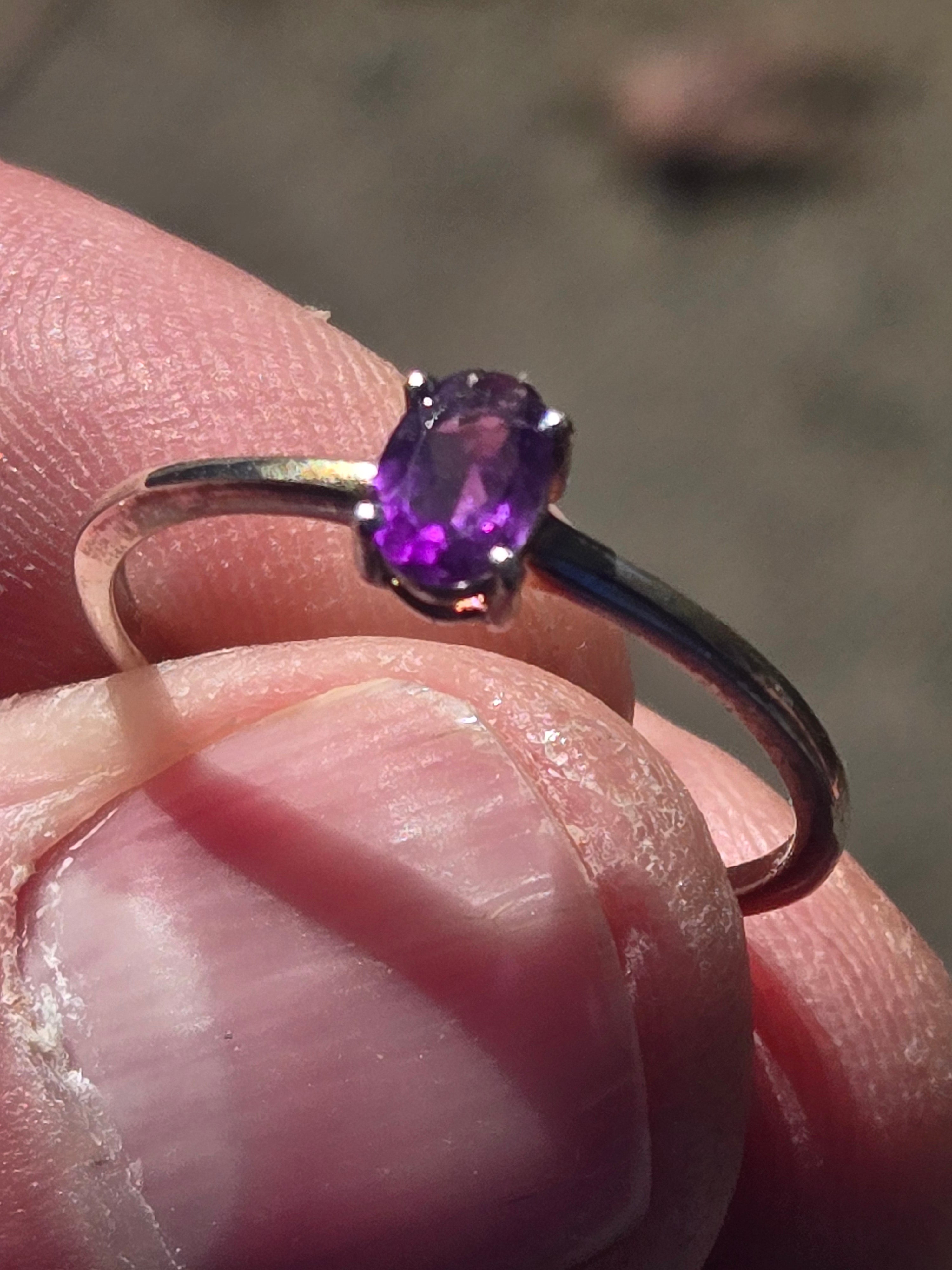 Amethyst ring