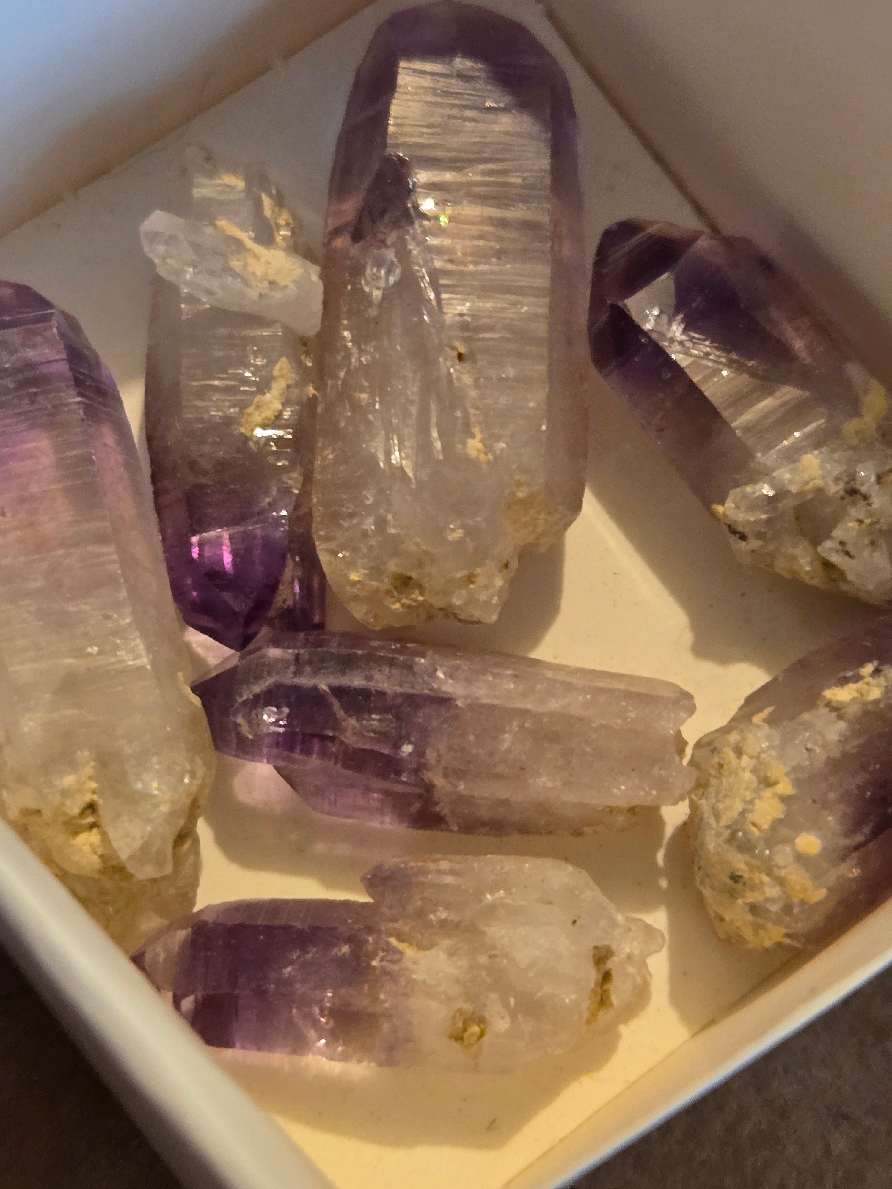 Amethyst specimen lot