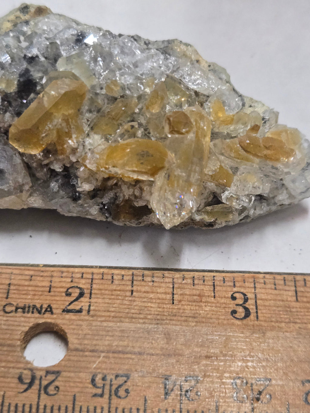 Anatase w Quartz specimen