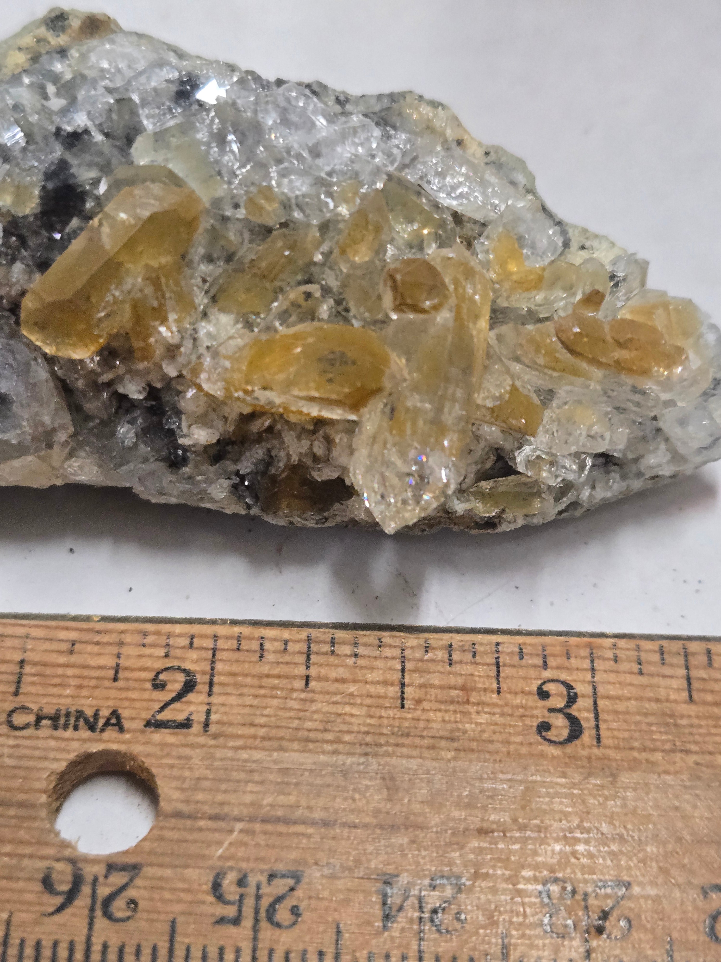 Anatase w Quartz specimen