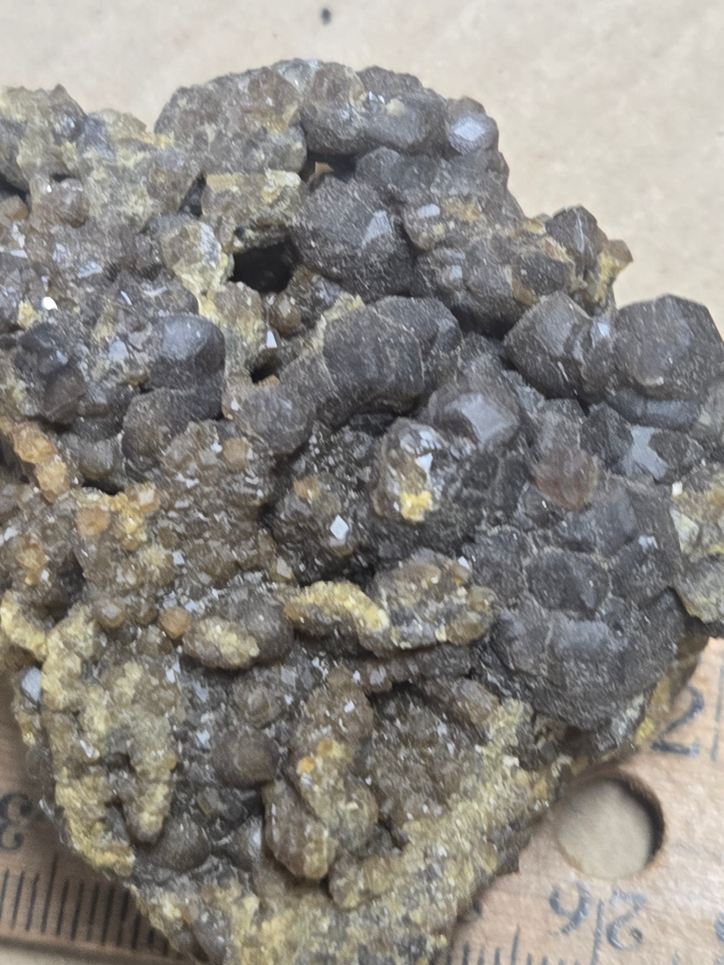 Andradite garnet