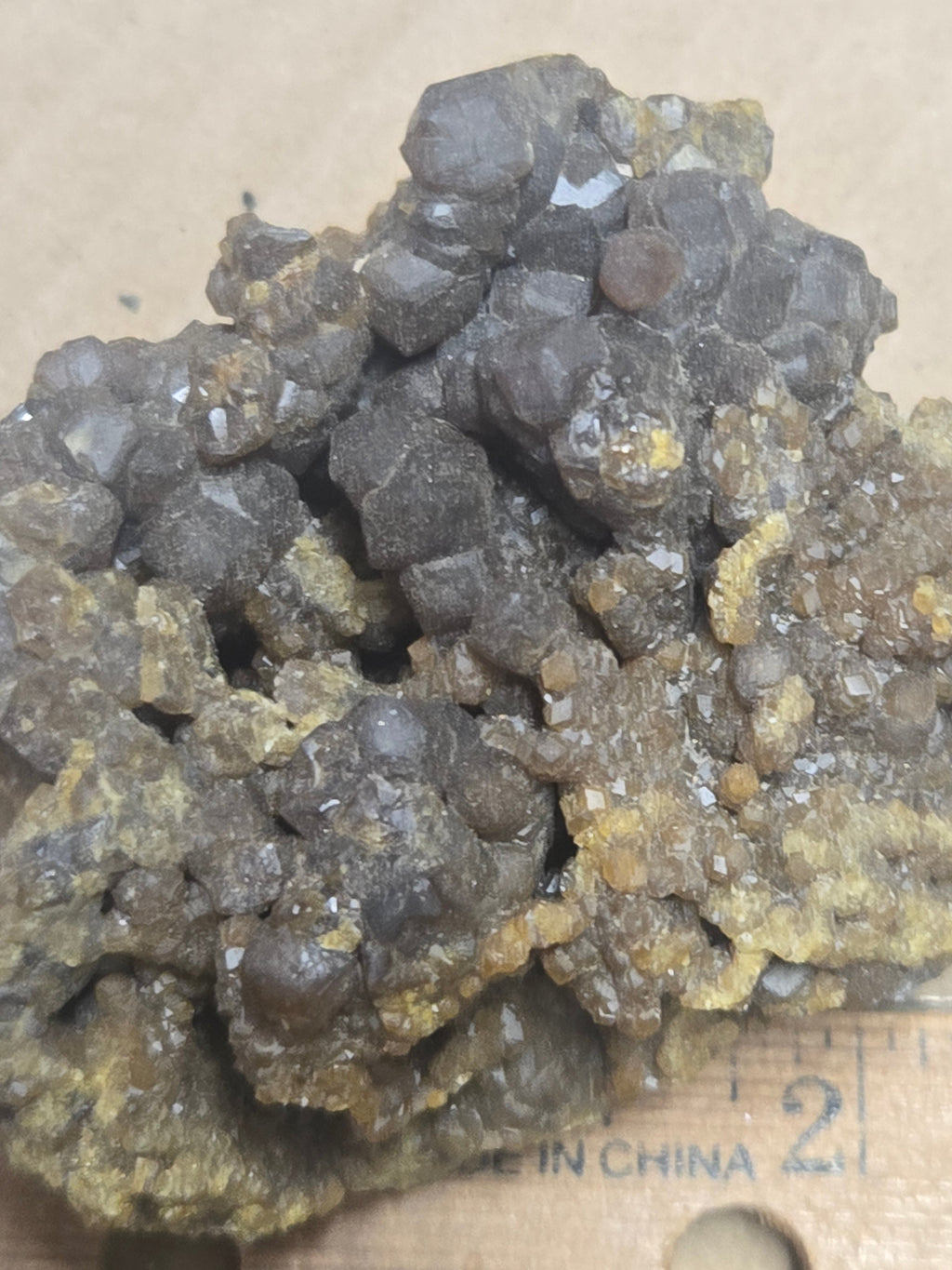 Andradite garnet