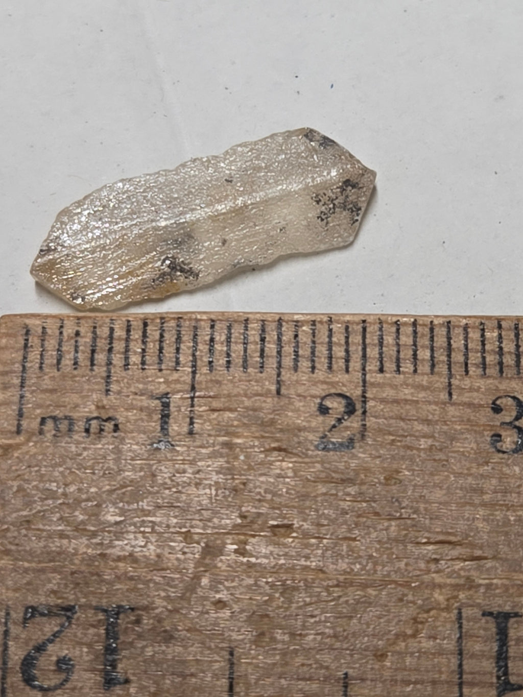 Anglesite crystal