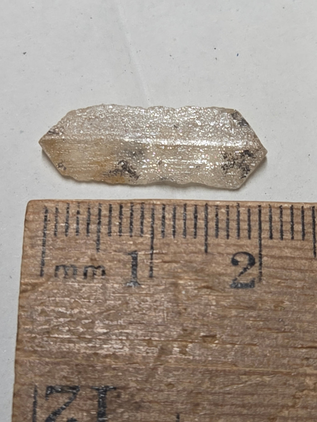 Anglesite crystal