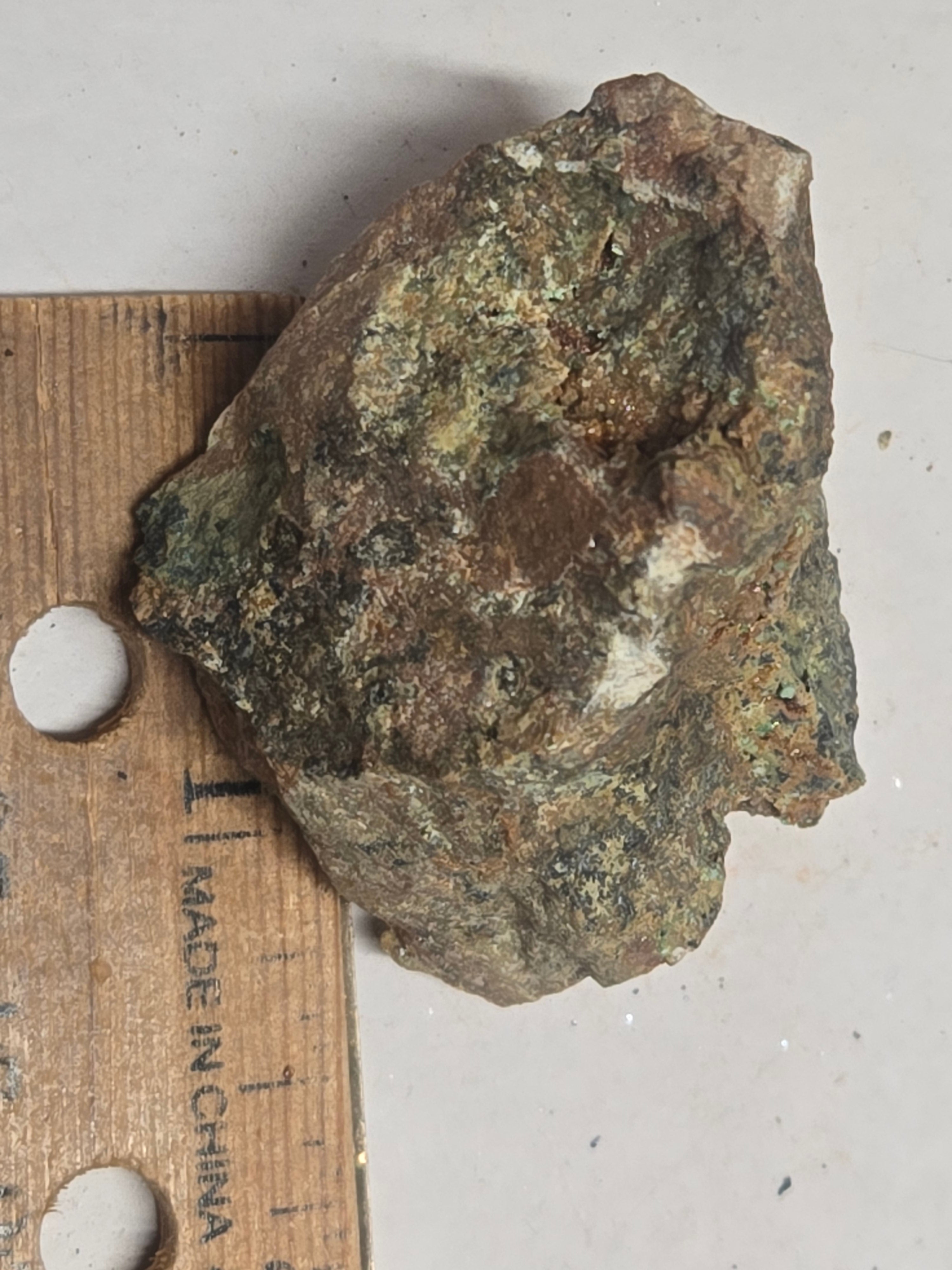Annabergite specimen