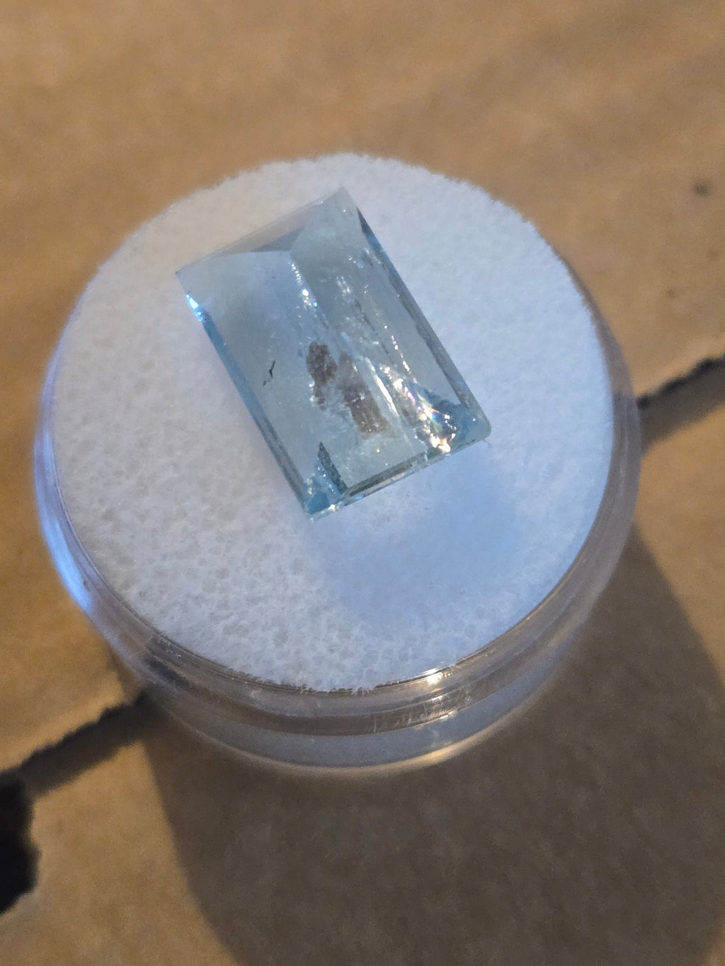 Antero Aquamarine facet