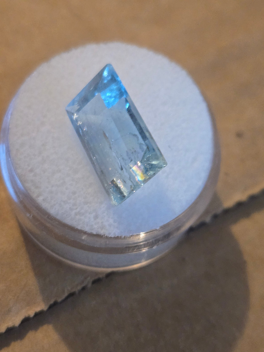 Antero Aquamarine facet