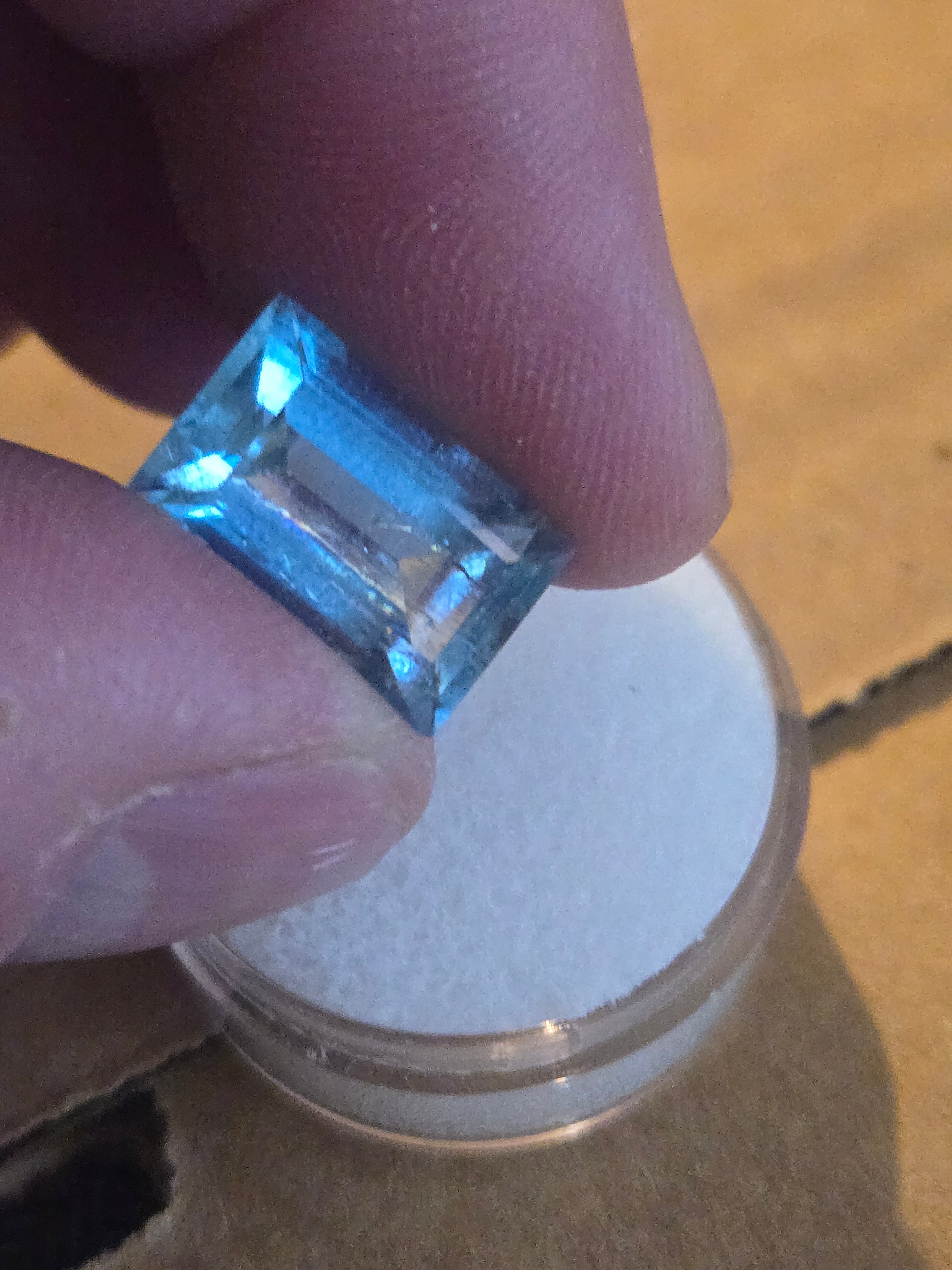 Antero Aquamarine facet