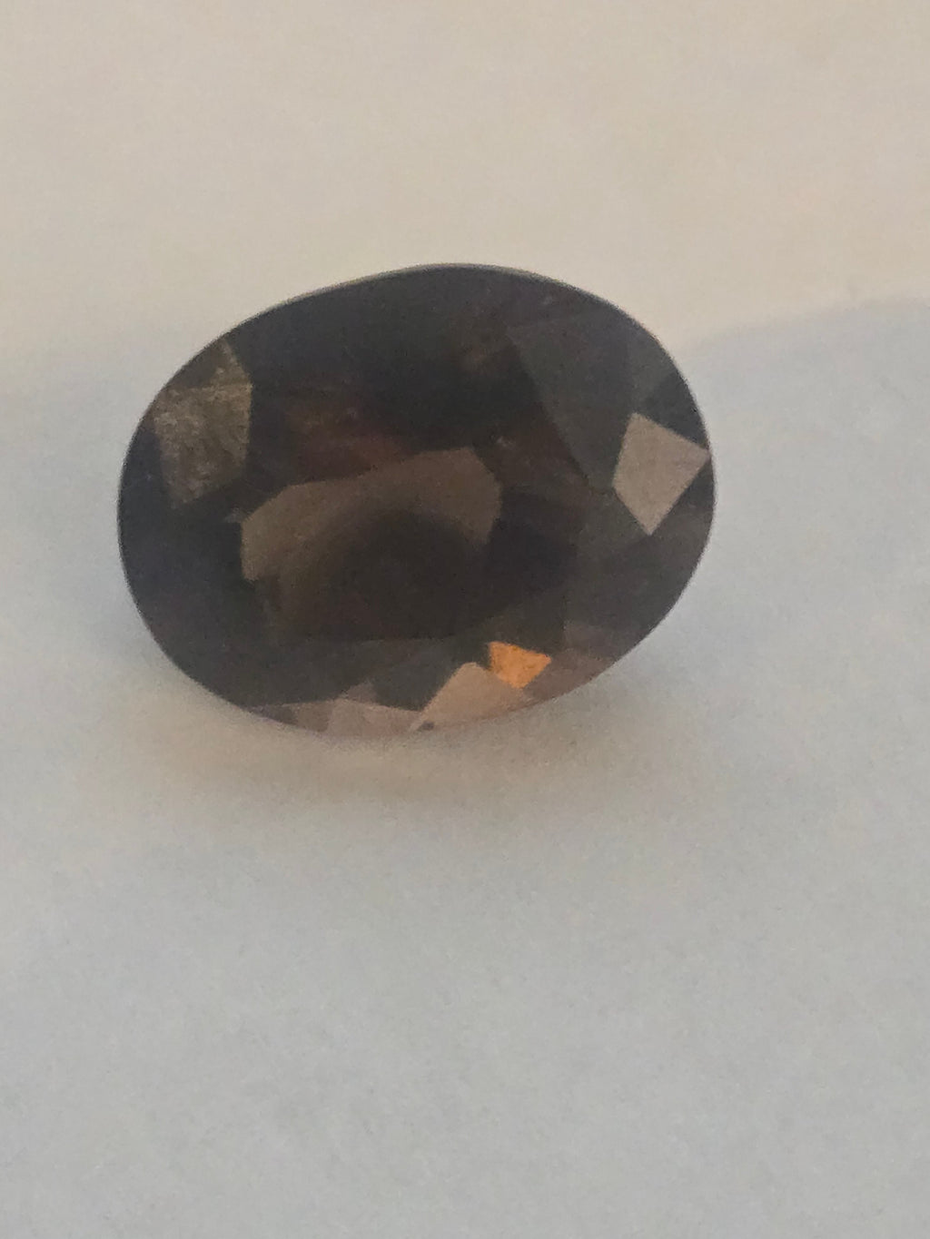 Antero Smoky Quartz facet
