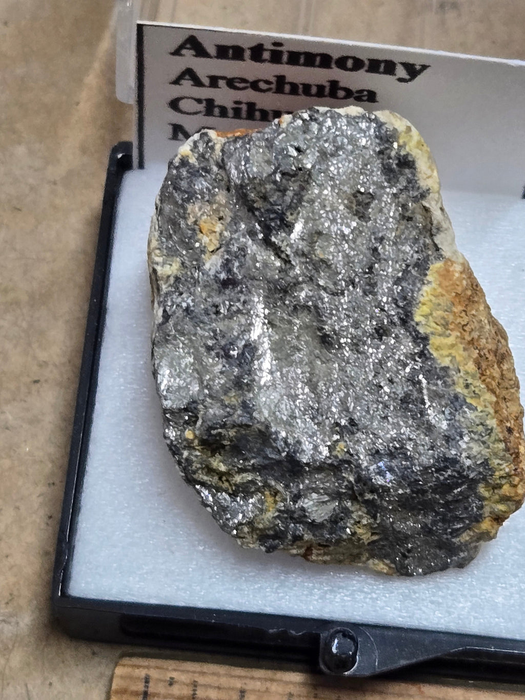 Antimony var native