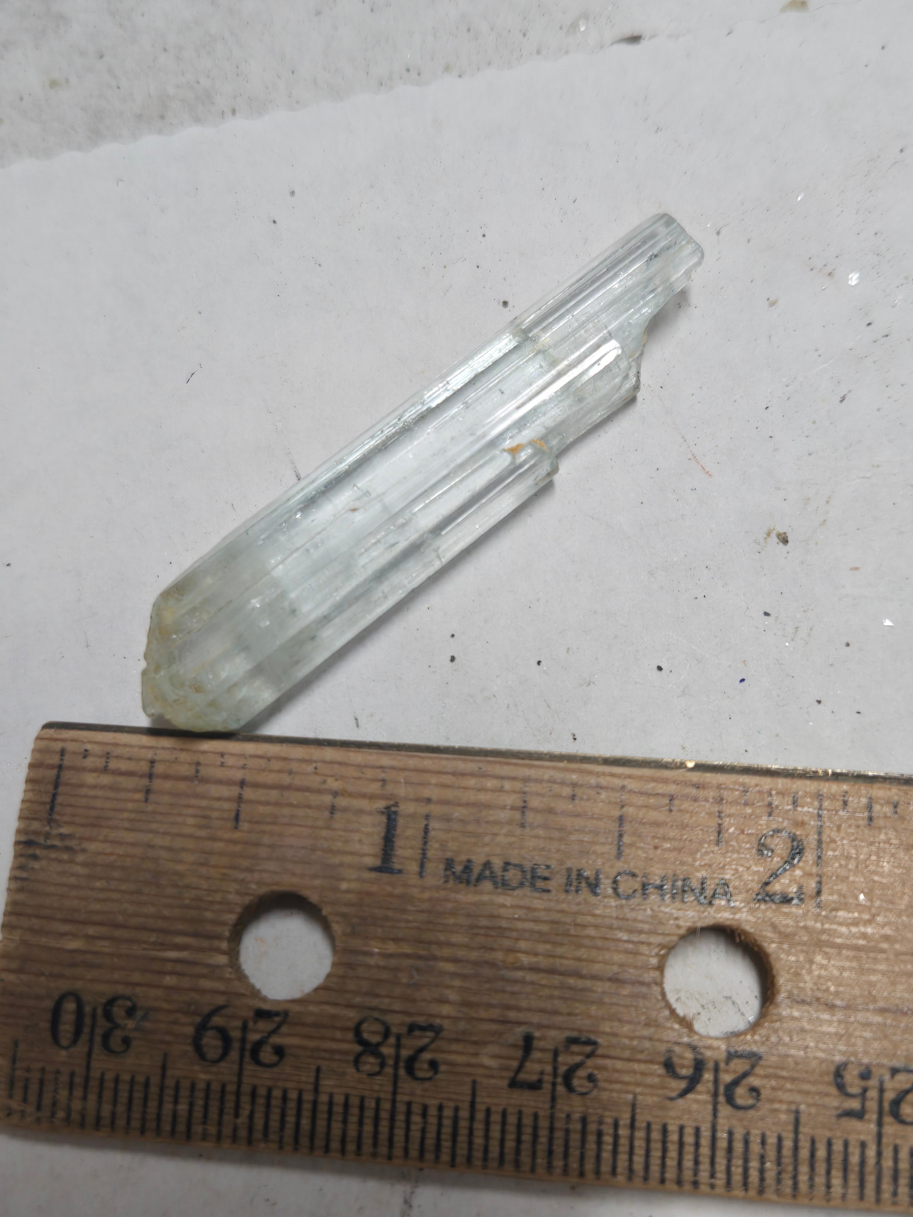 Aquamarine crystal