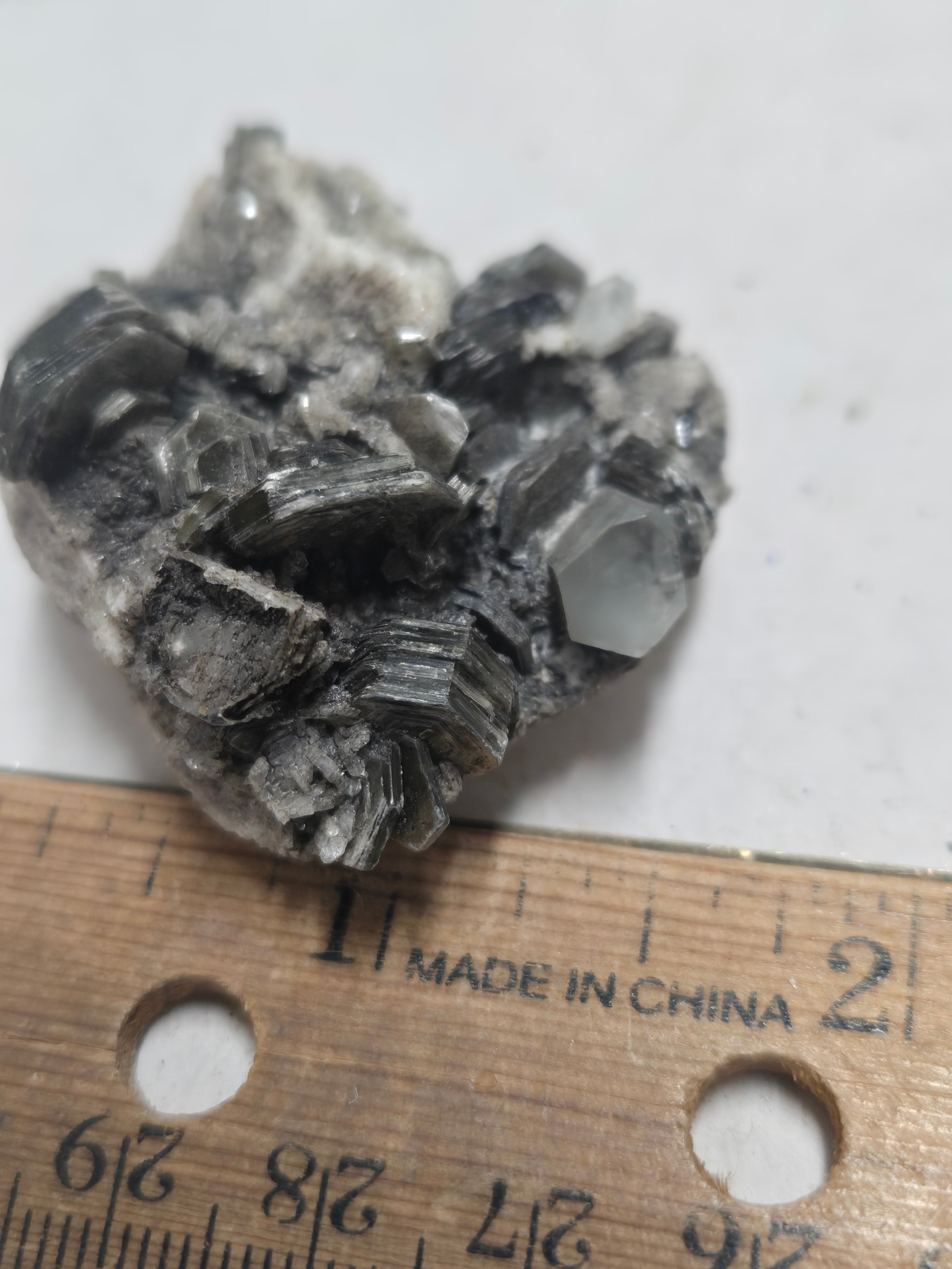 Aquamarine in matrix
