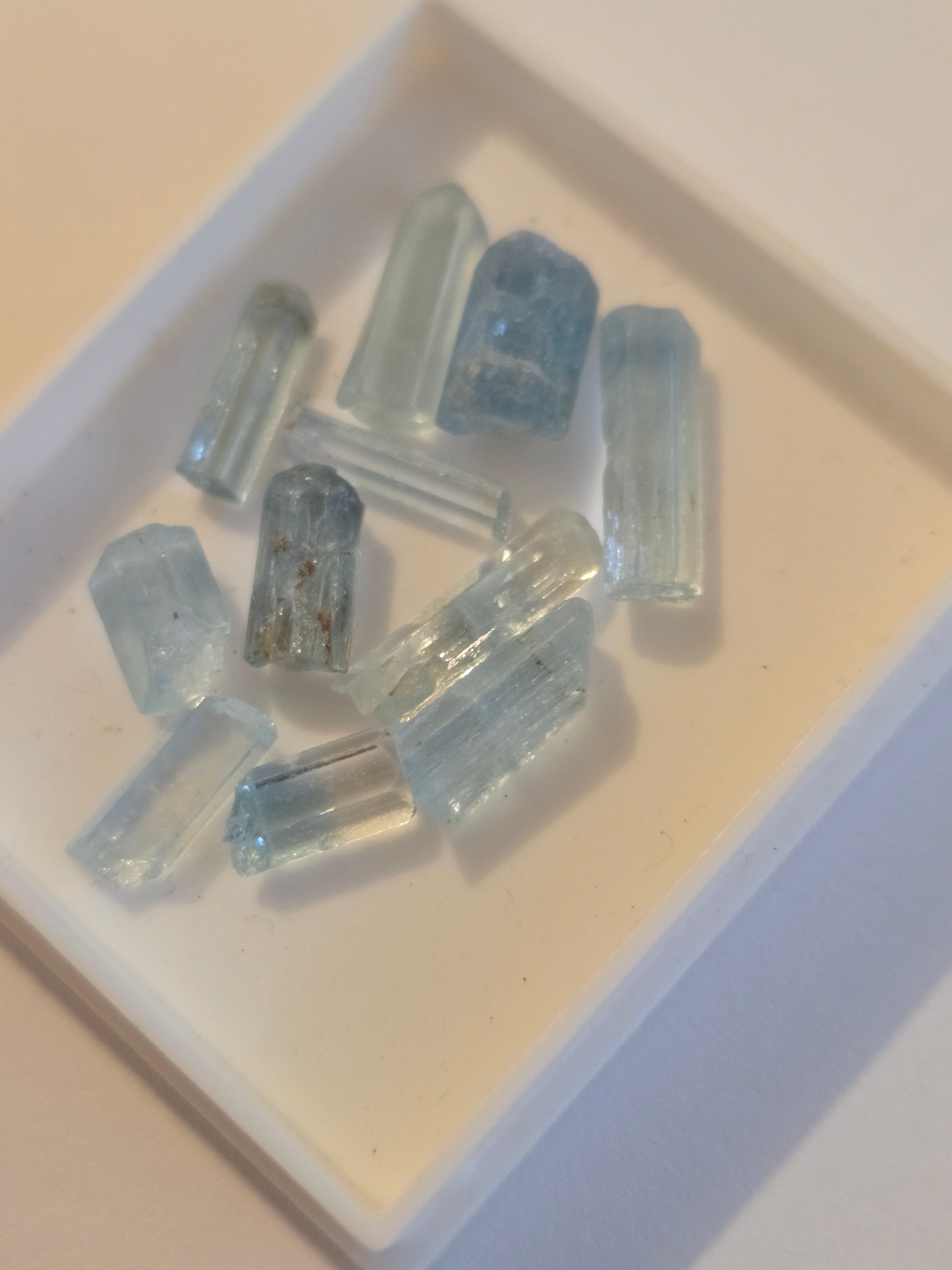 Aquamarine lot