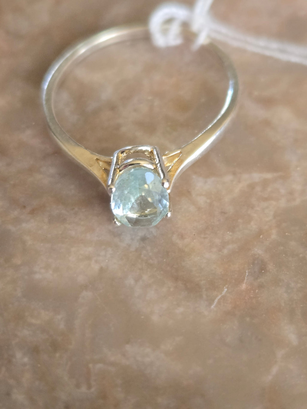 Aquamarine ring