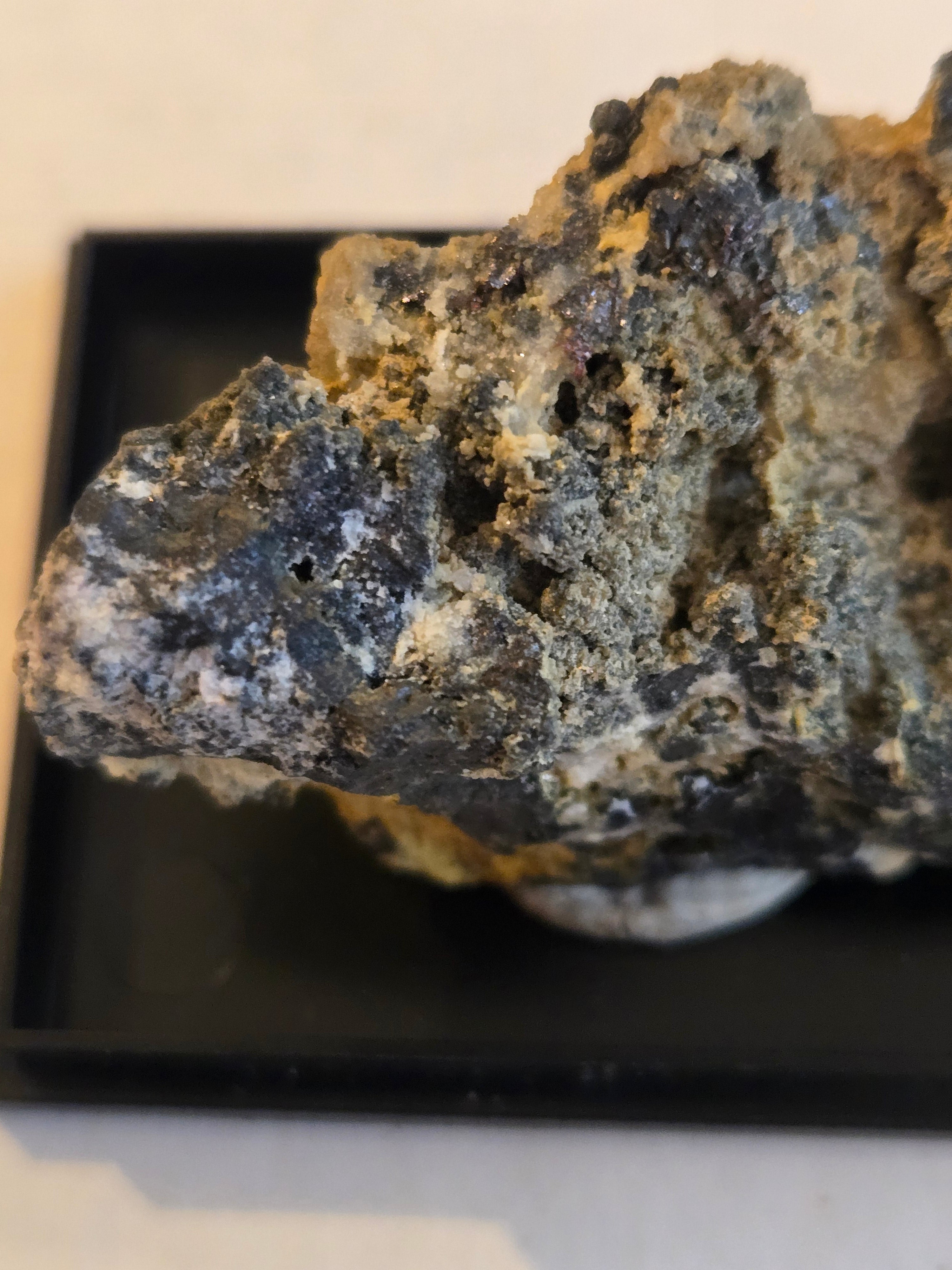 Argentopyrite with proustite specimen