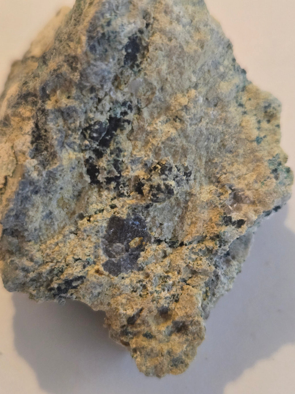 Arthurite w pharmacosiderite