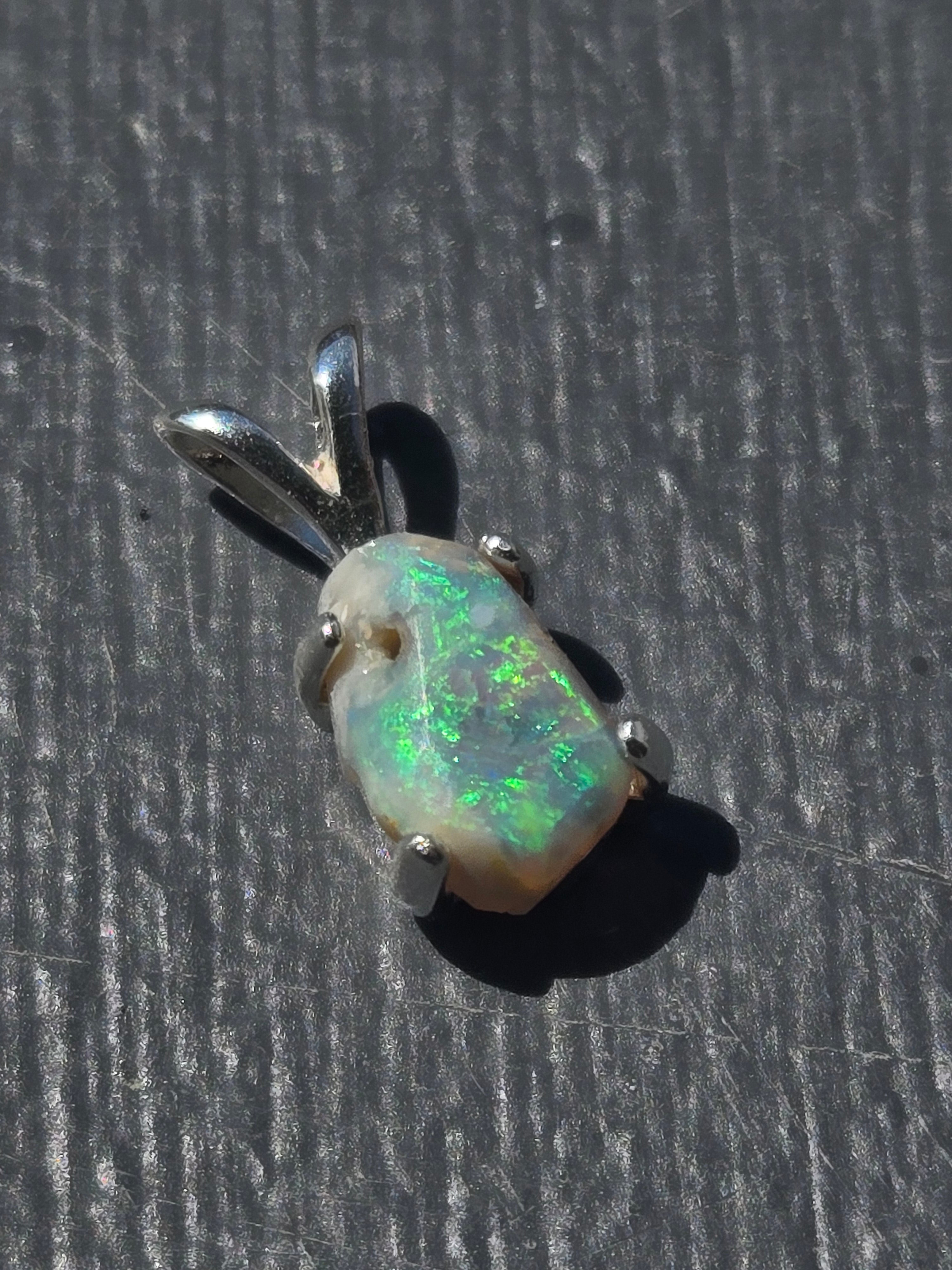Australian opal pendant