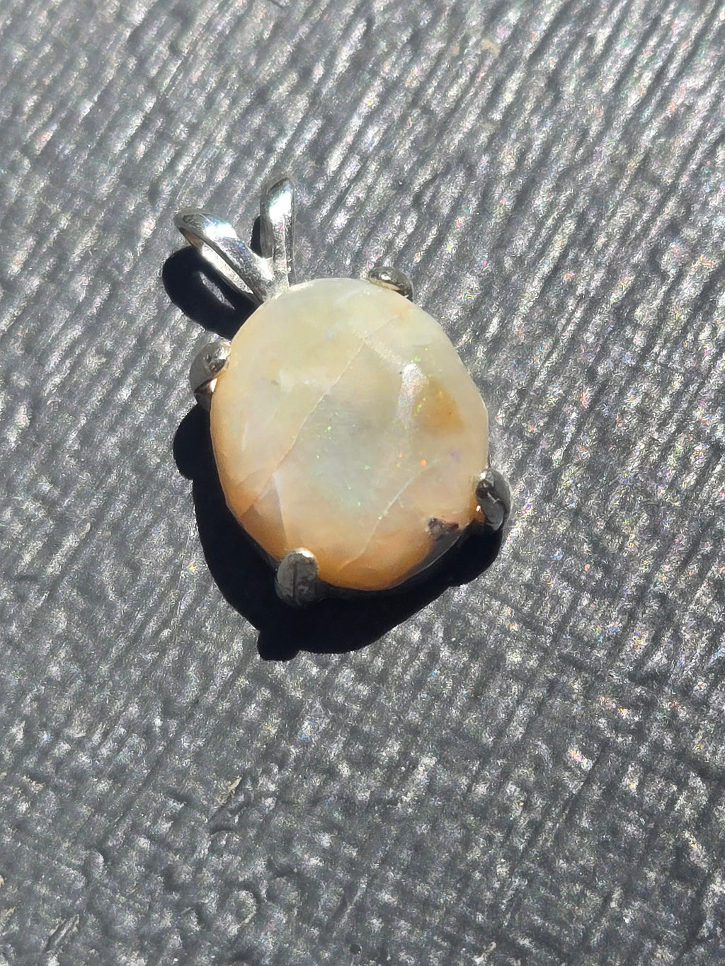 Australian opal pendant