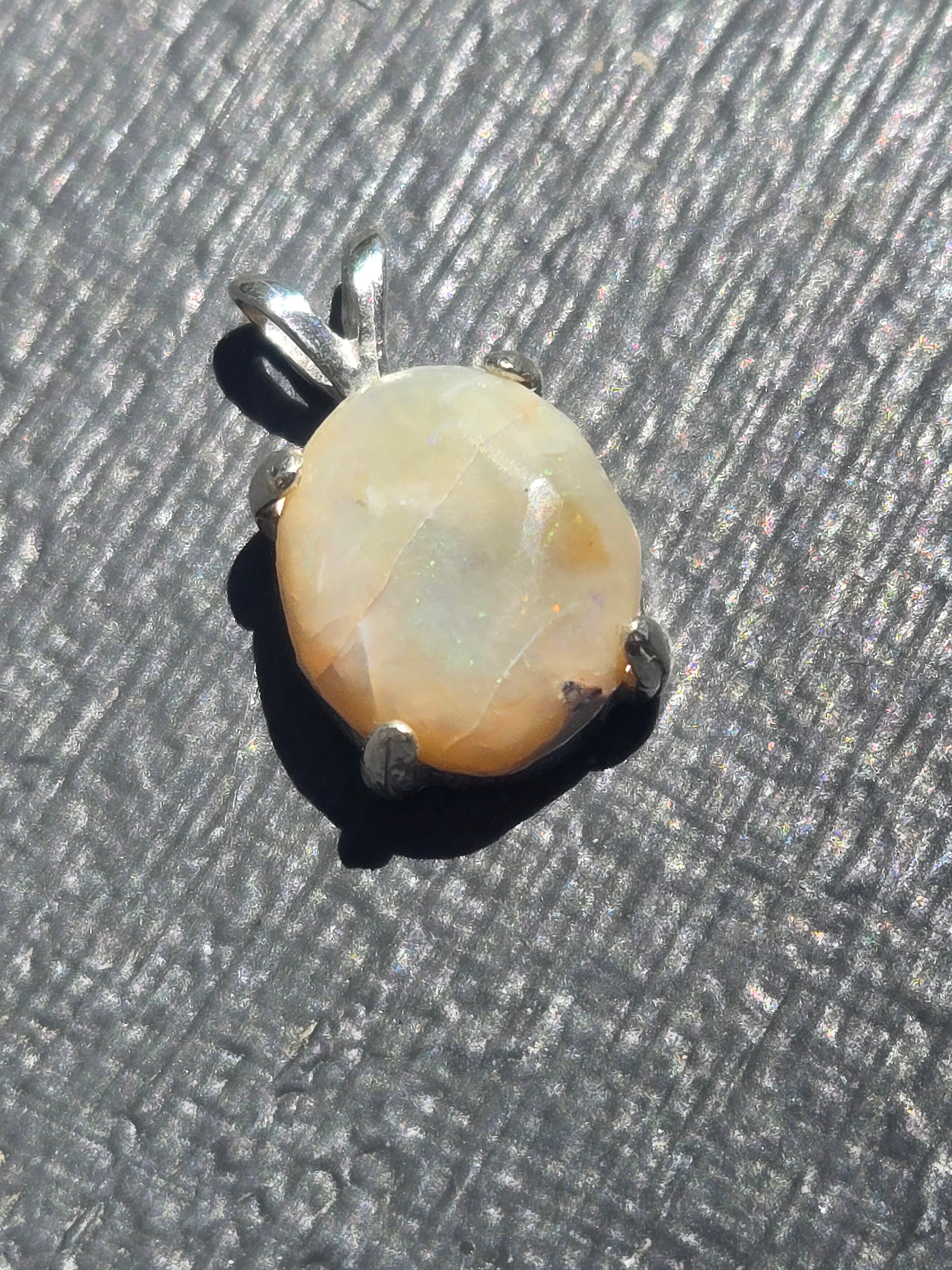 Australian opal pendant