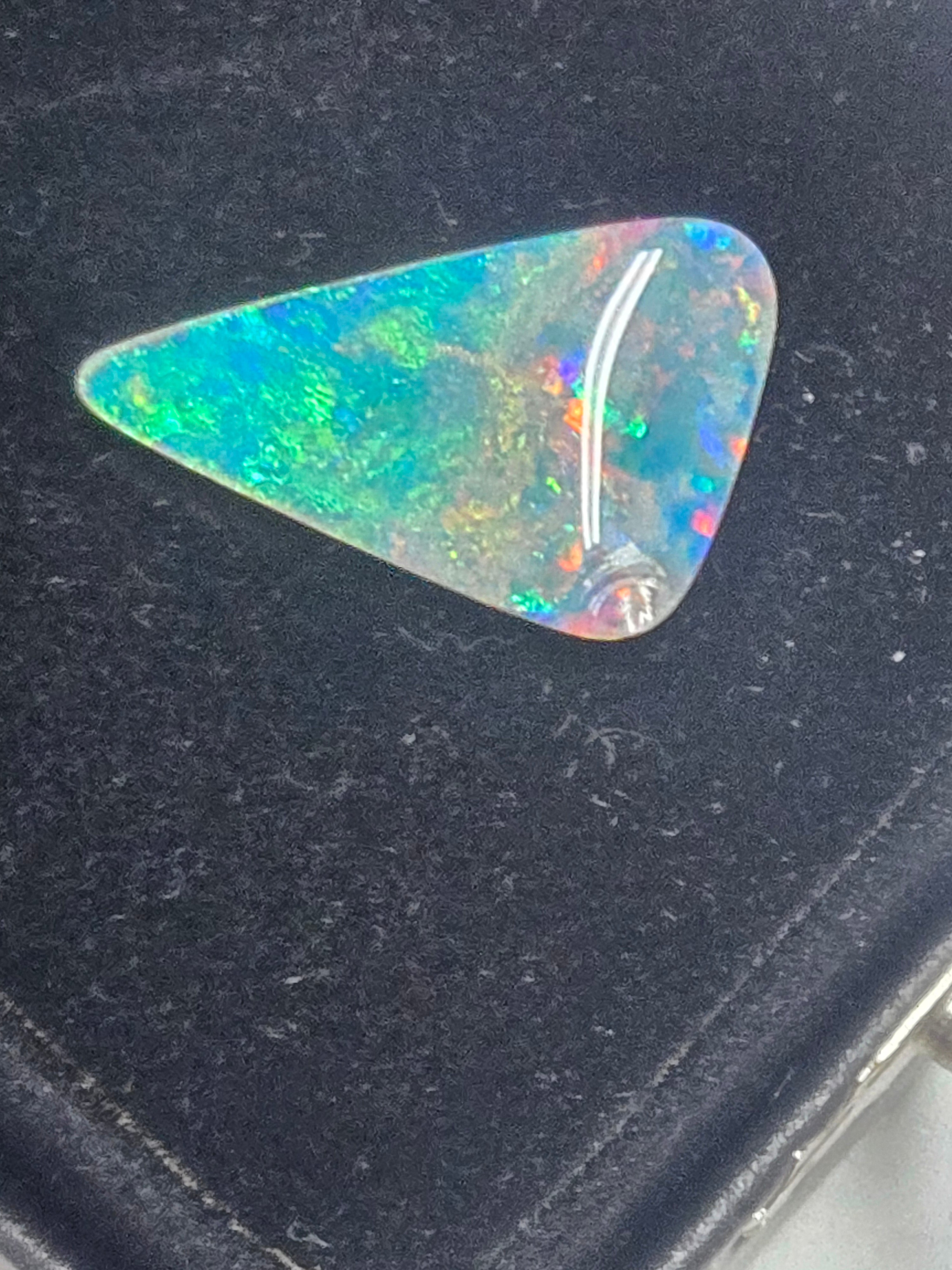 Polished Australian Opal specimen