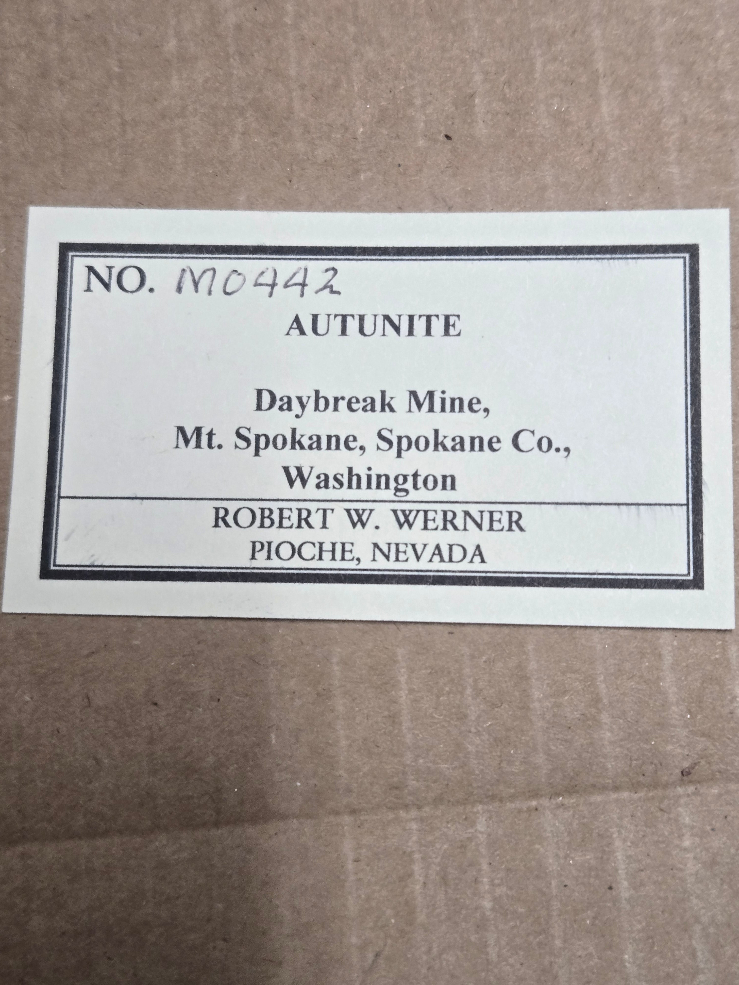 Autunite