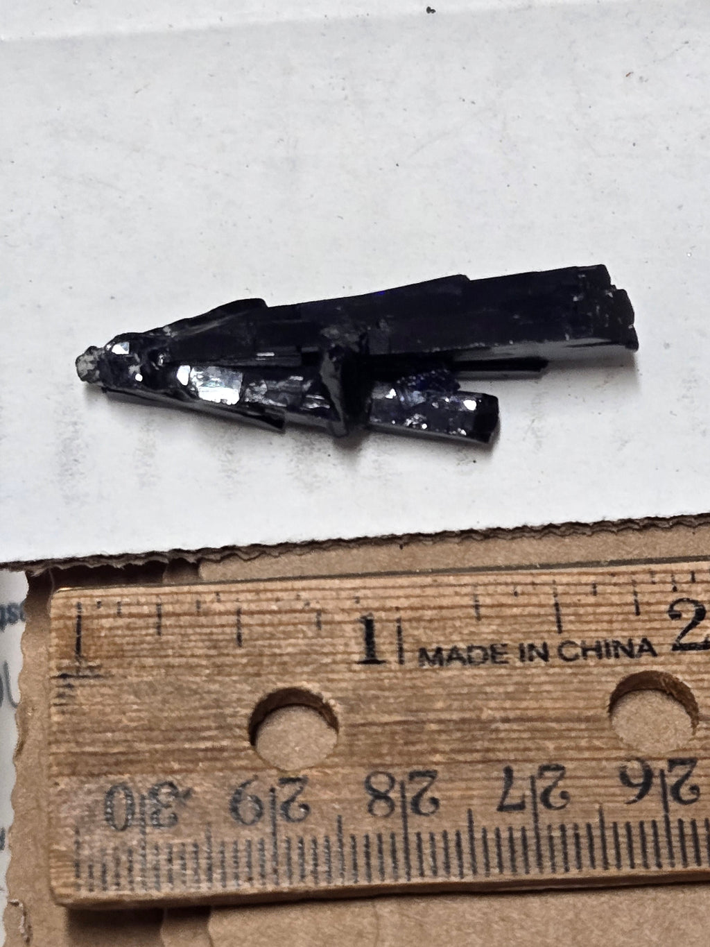 Azurite crystal from Tsumeb