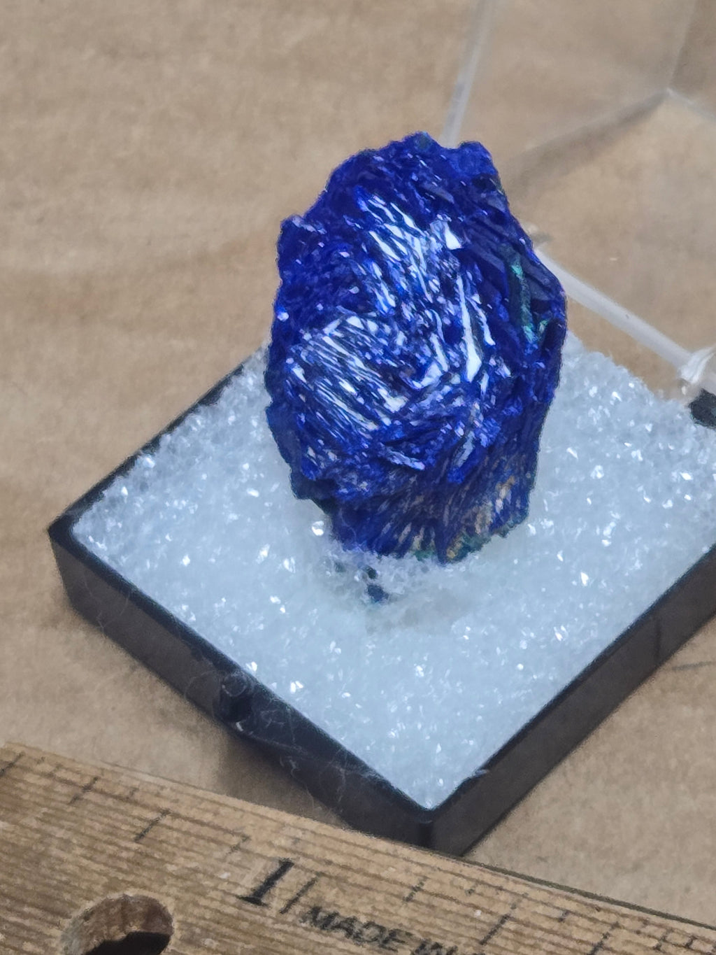 Azurite flower