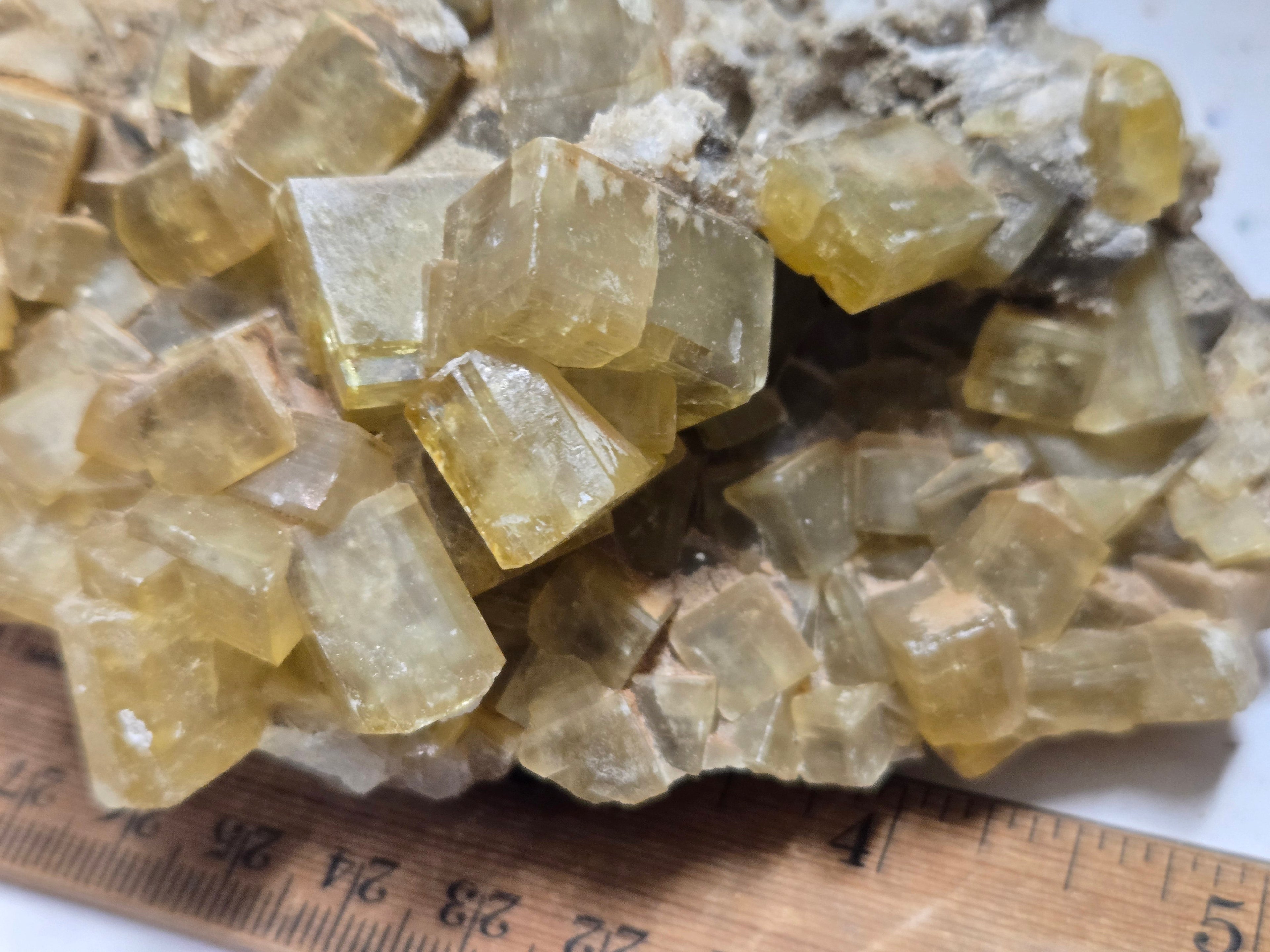 Barite cluster