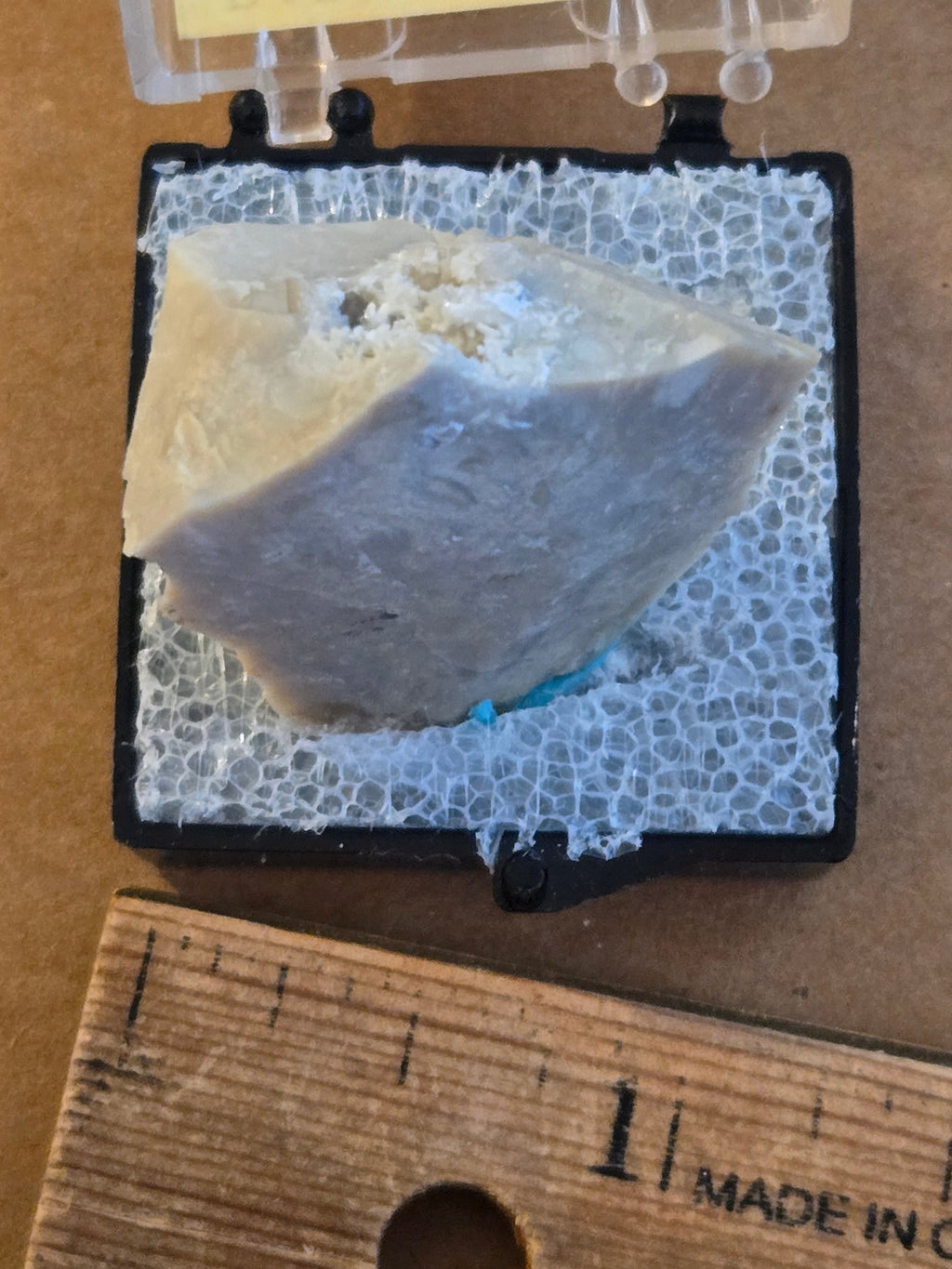 Barite with Variscite
