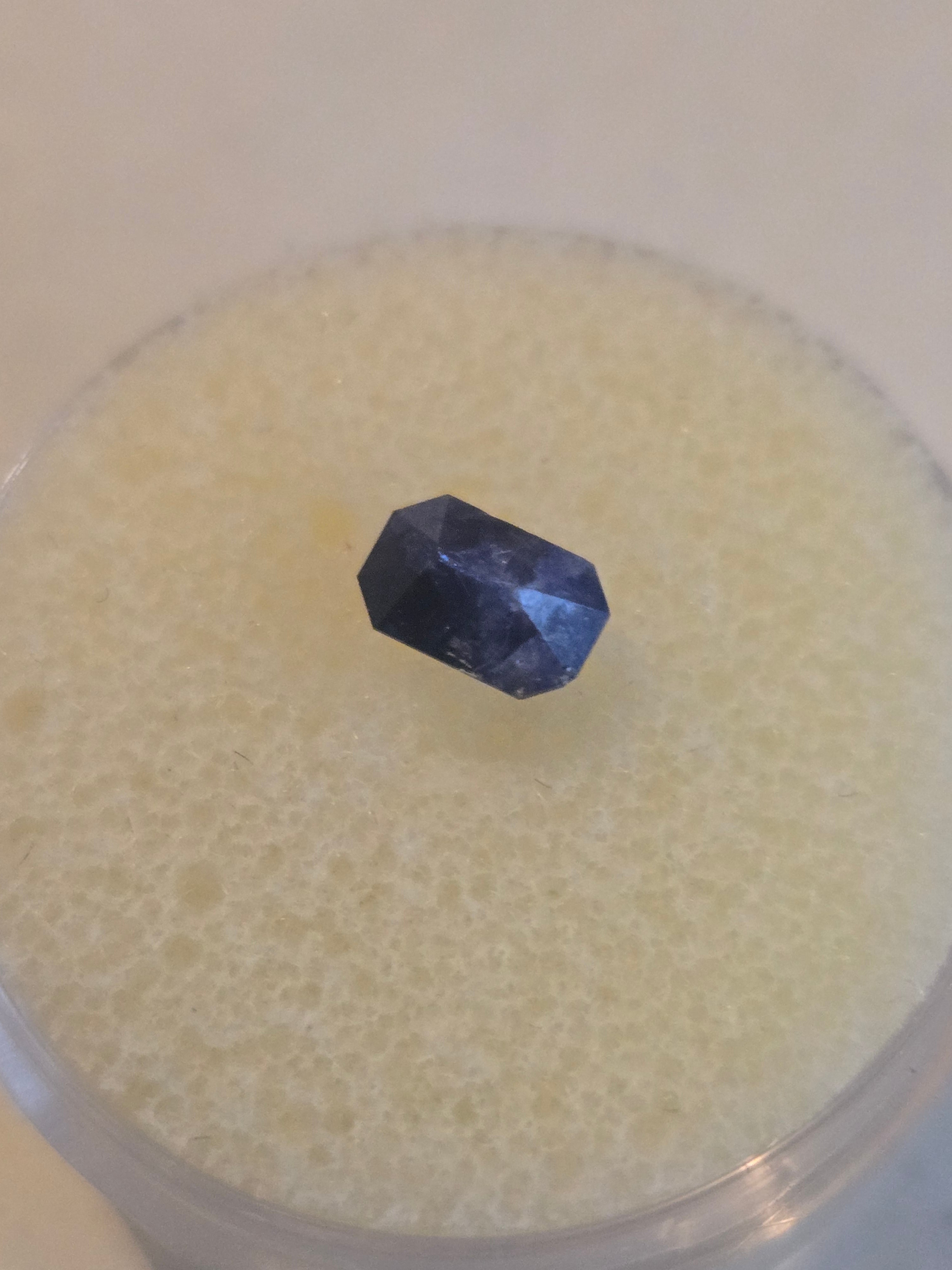 Benitoite Rare facet