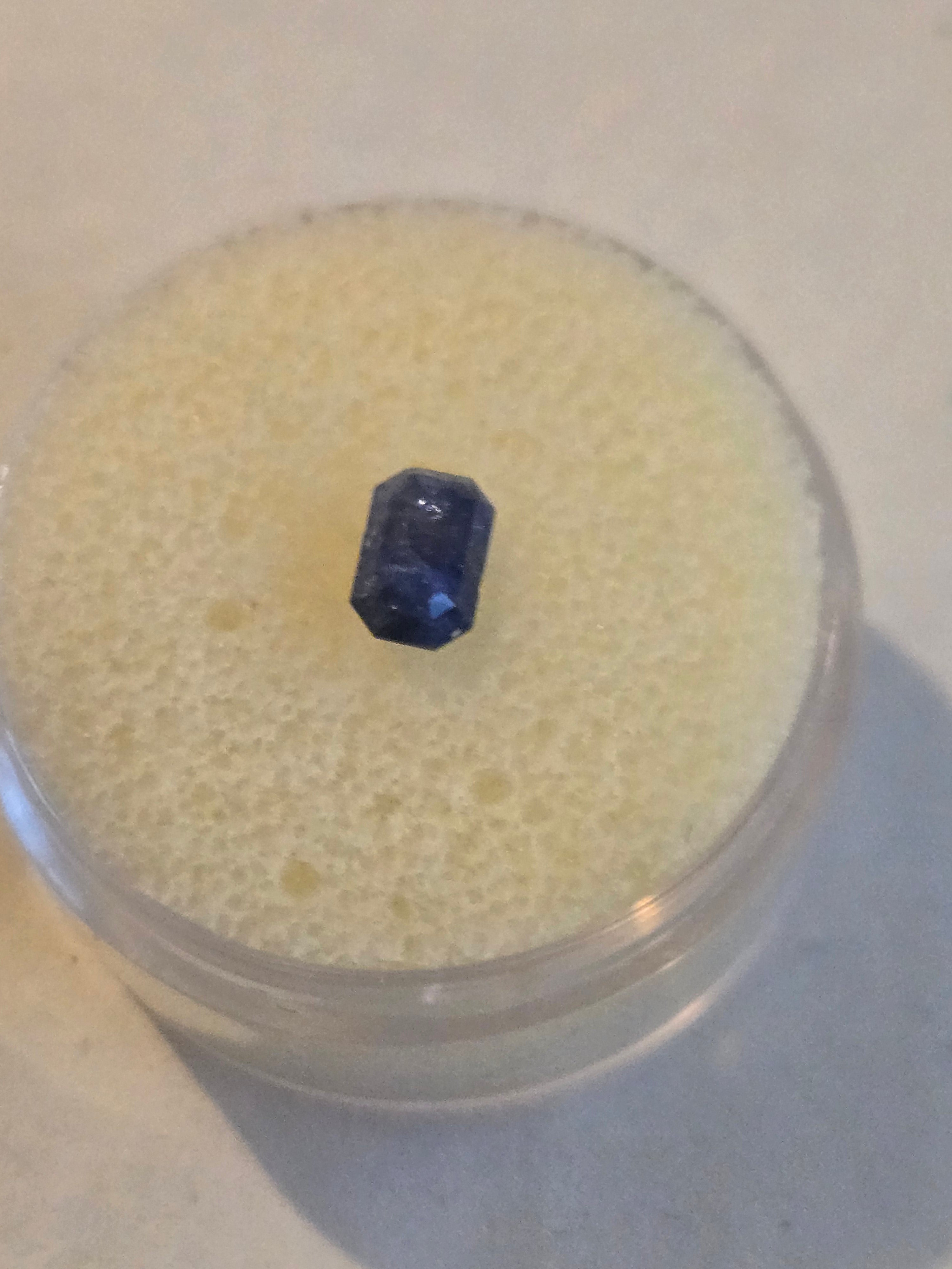Benitoite Rare facet