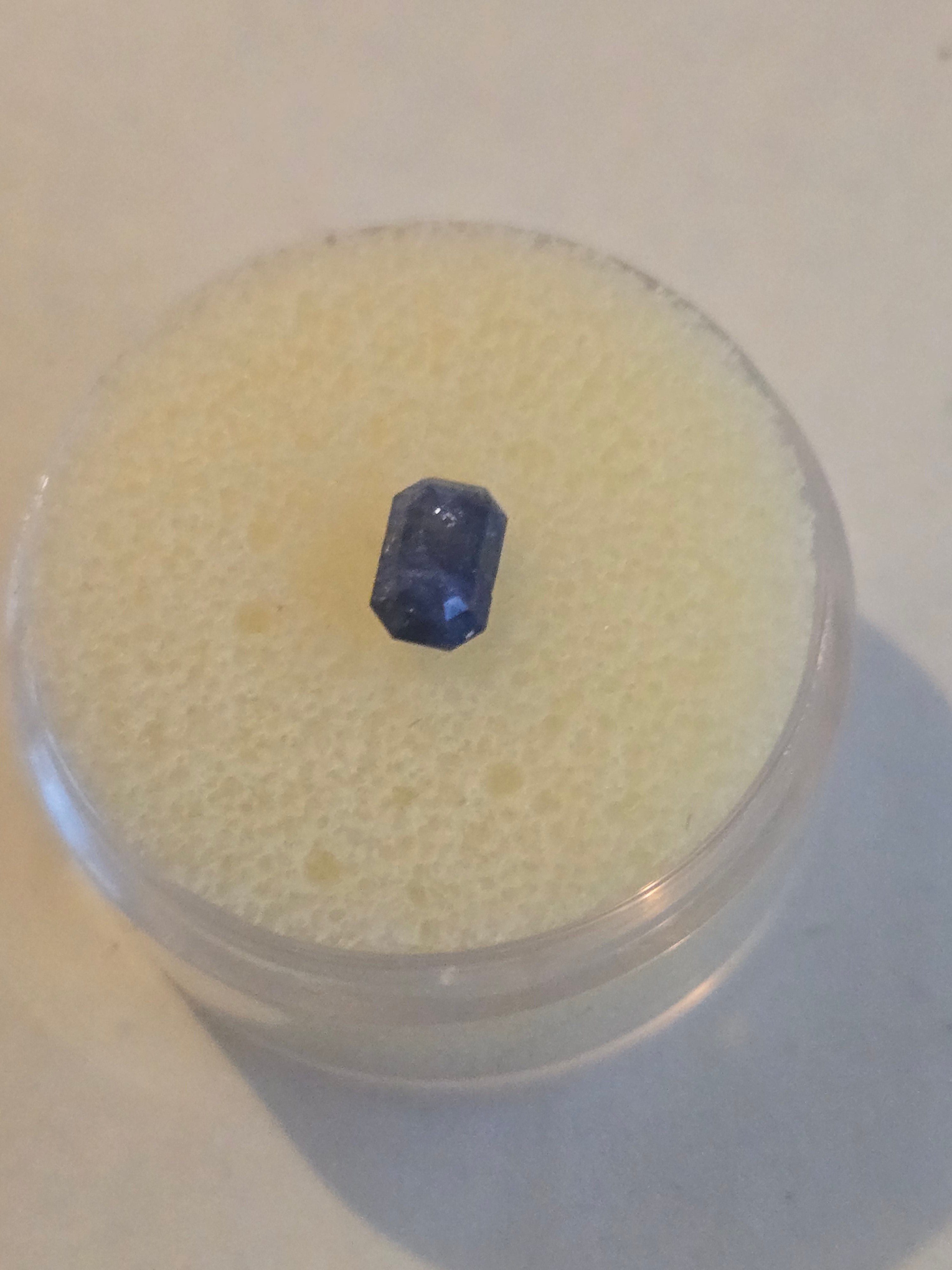 Benitoite Rare facet